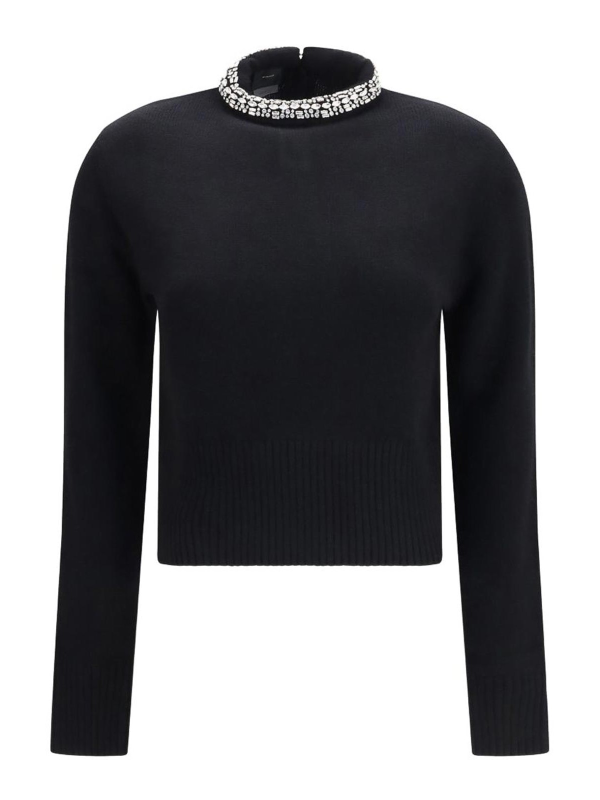 Pinko Pull Col Rond - Noir