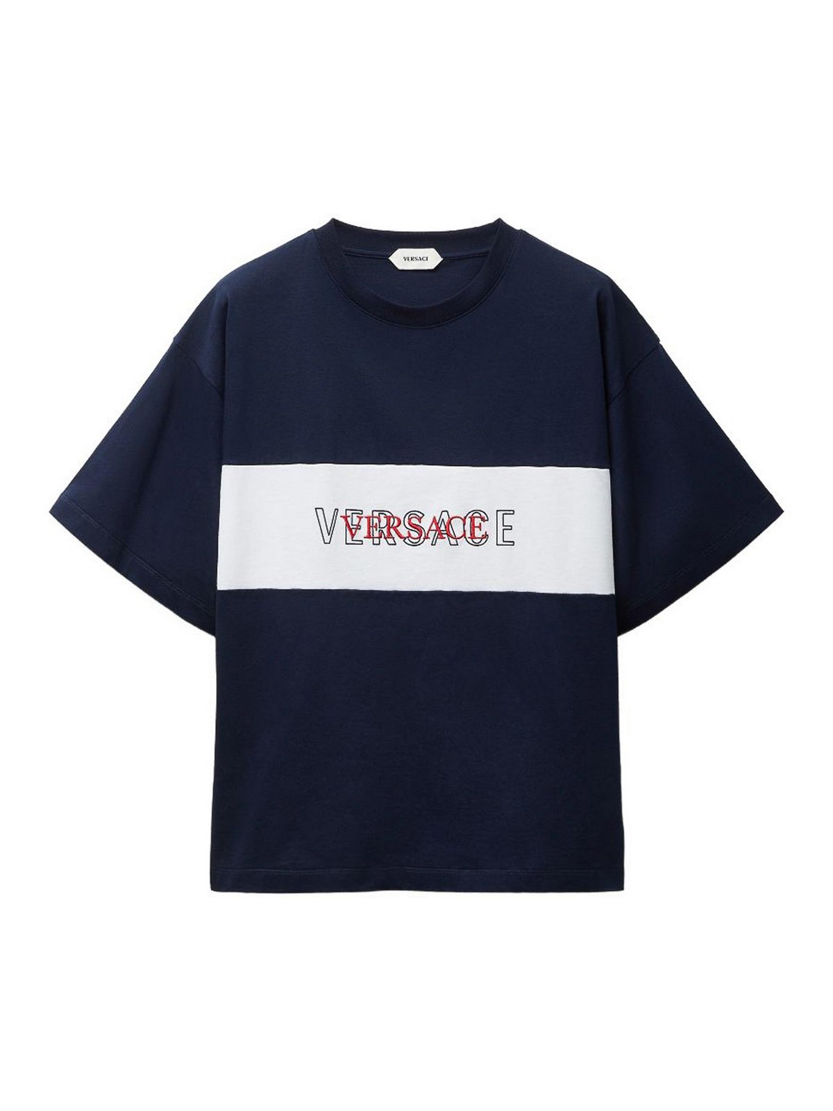 Versace T-Shirt - Bleu Foncé