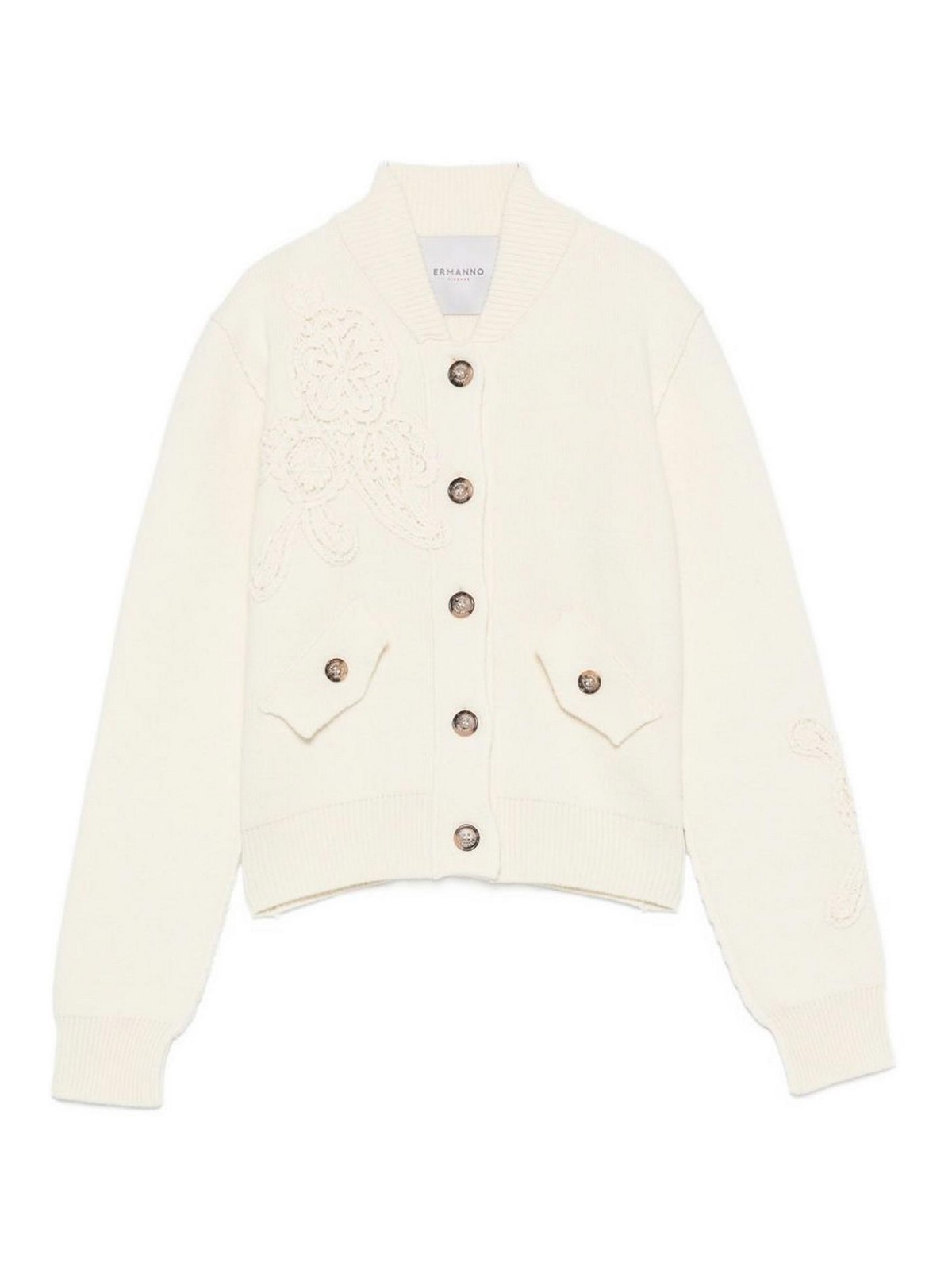 Ermanno Firenze Cardigan - Blanc