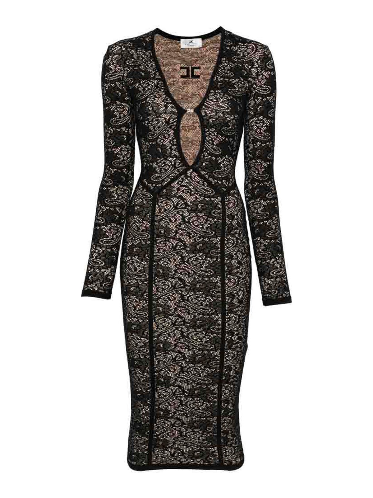 Elisabetta Franchi Robe De Soirée - Noir