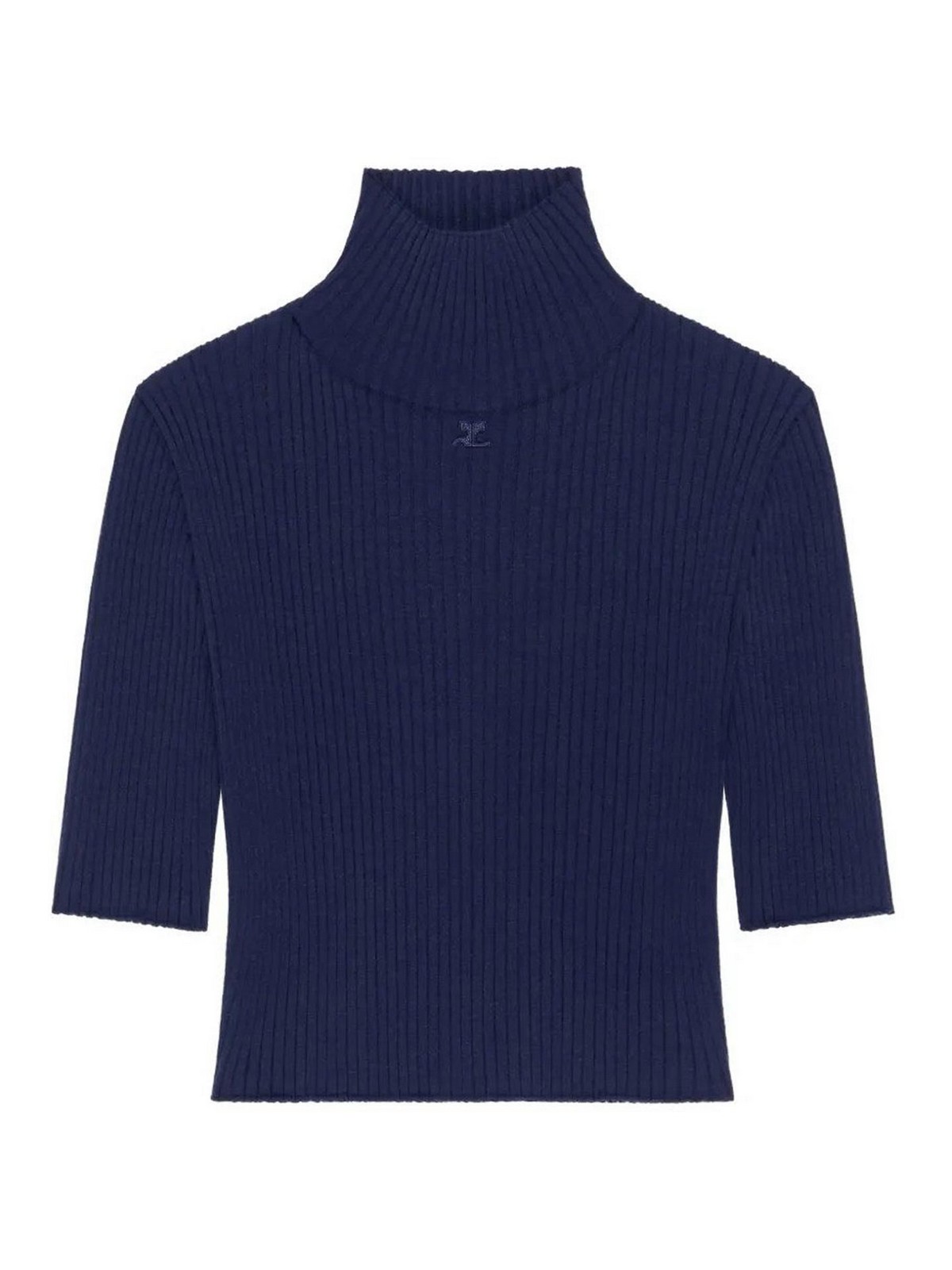 Courreges Top - Bleu