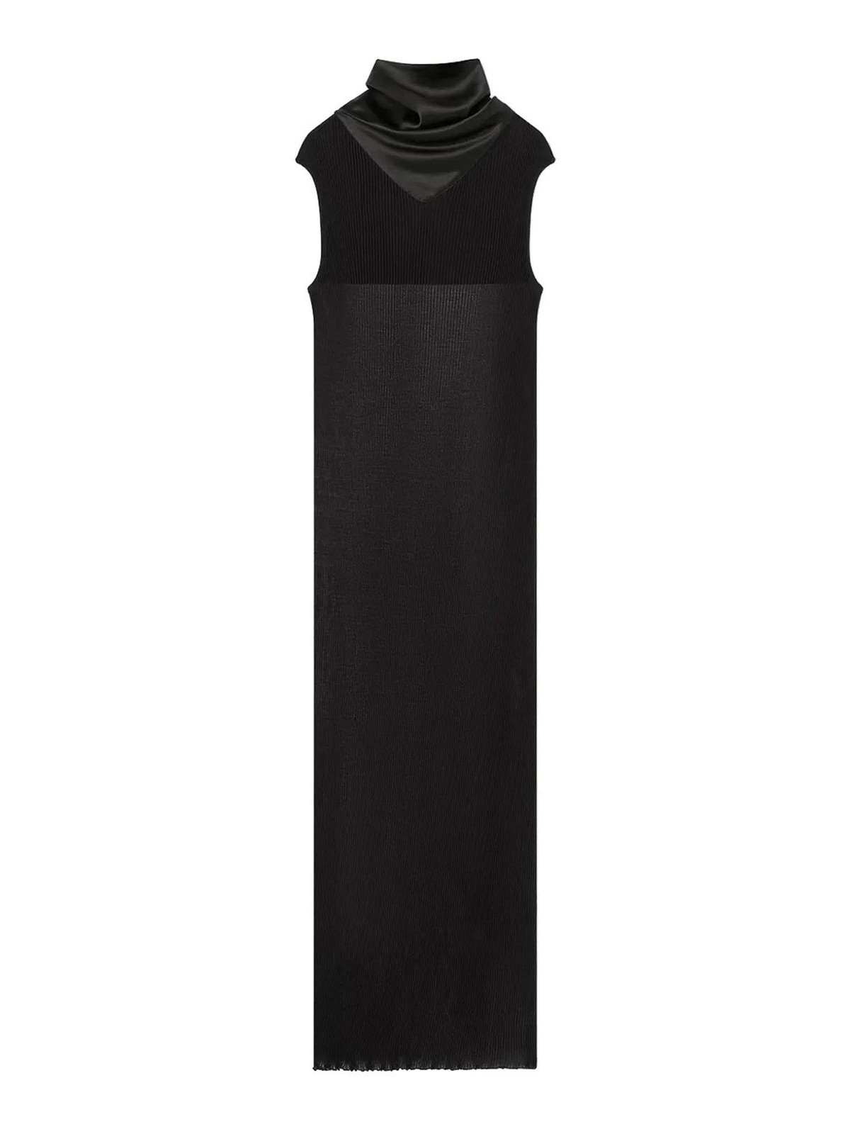 Lanvin Robe Au Genou - Noir