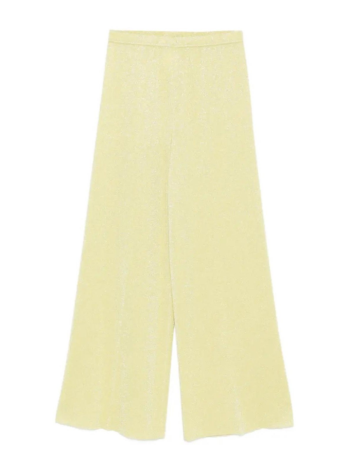Neera 20.52 Knit Trousers In Yellow
