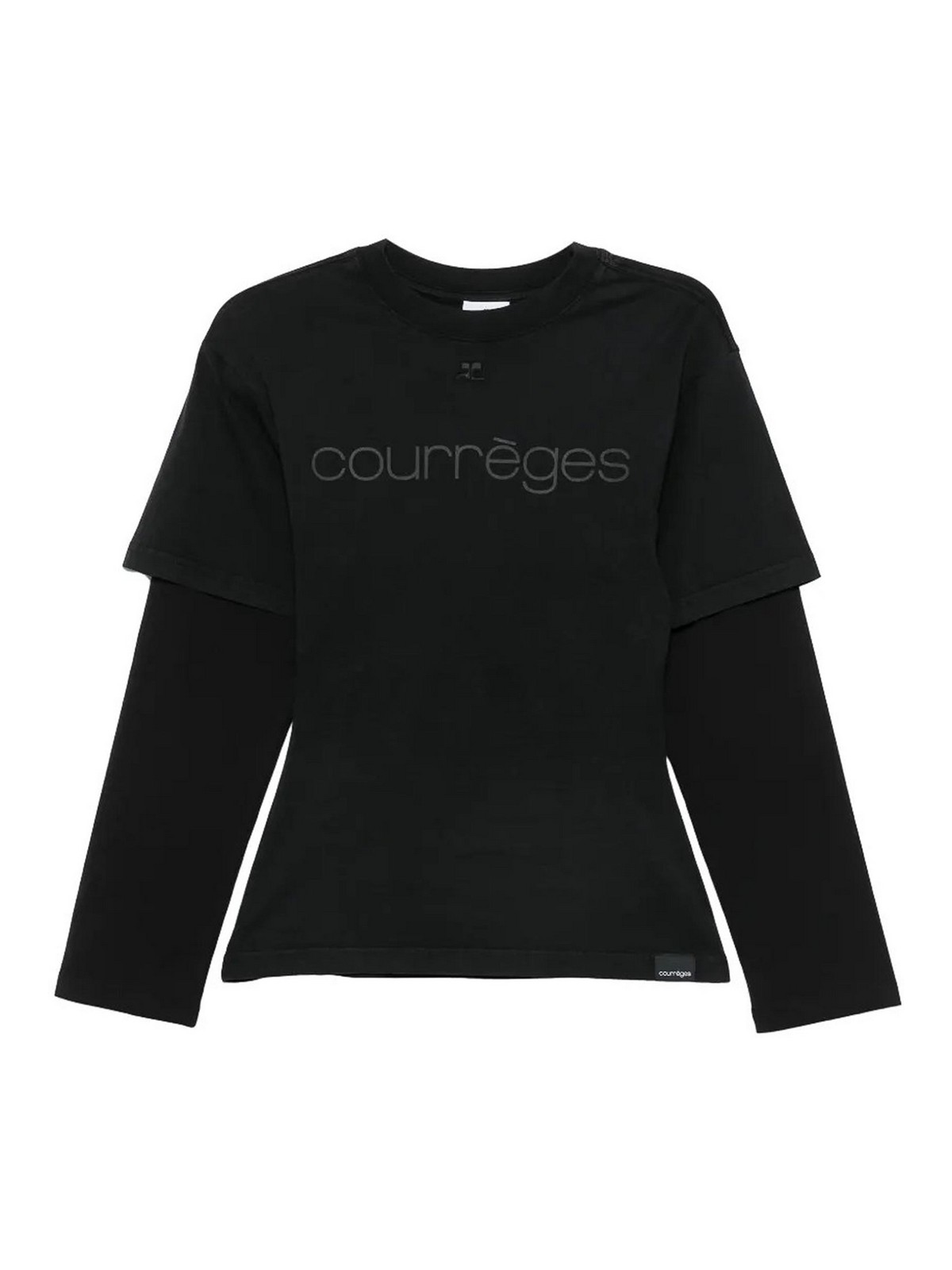 Courreges T-Shirt - Noir