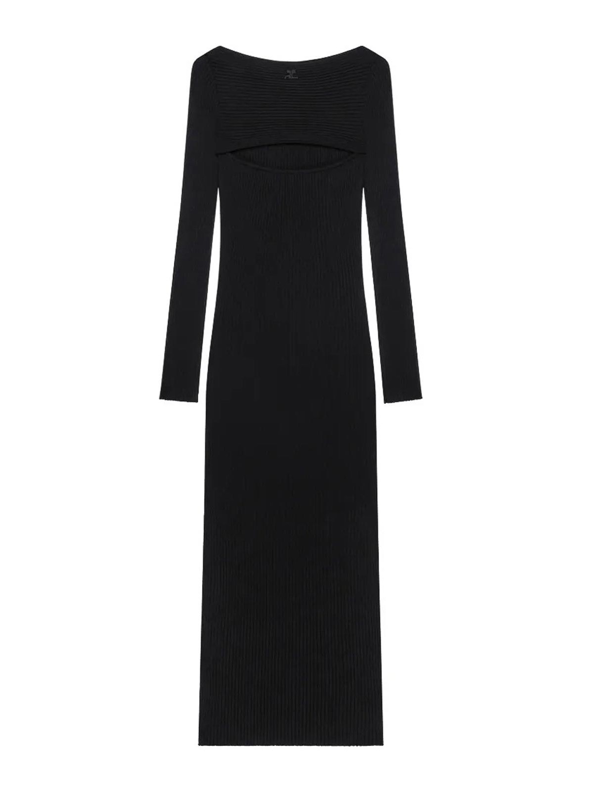 Courreges Maxi Robe - Noir