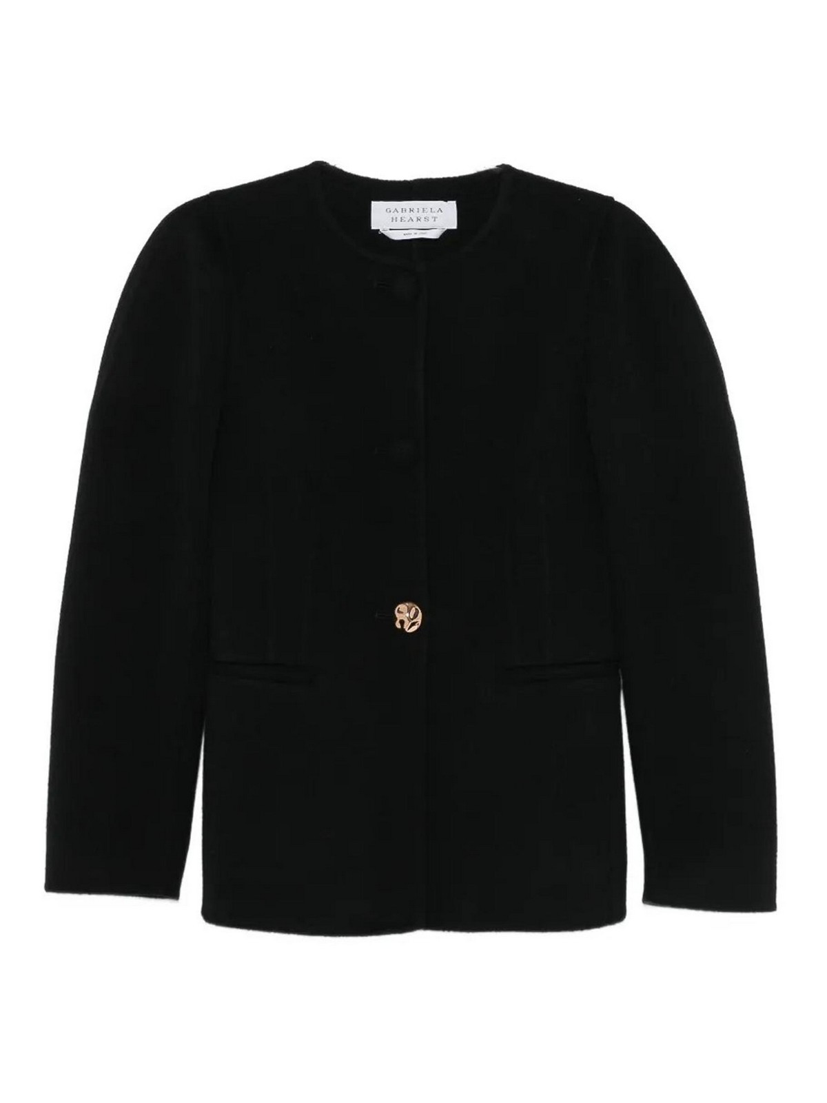 Gabriela Hearst Pull Col Rond - Noir