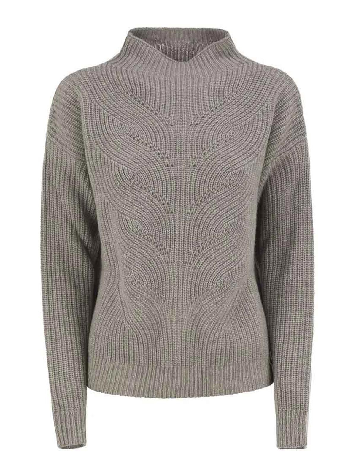 Herno Pull Col Rond - Gris