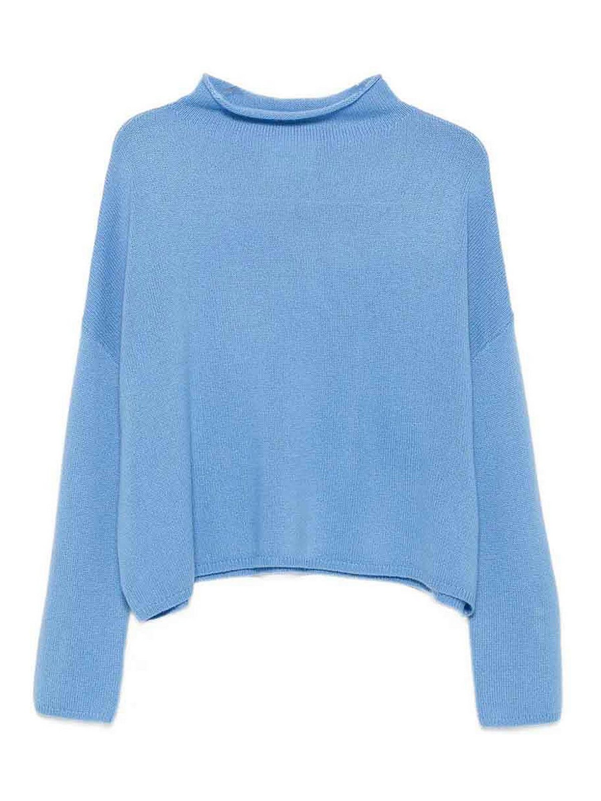 Lisa Yang Pull Col Rond - Bleu Clair