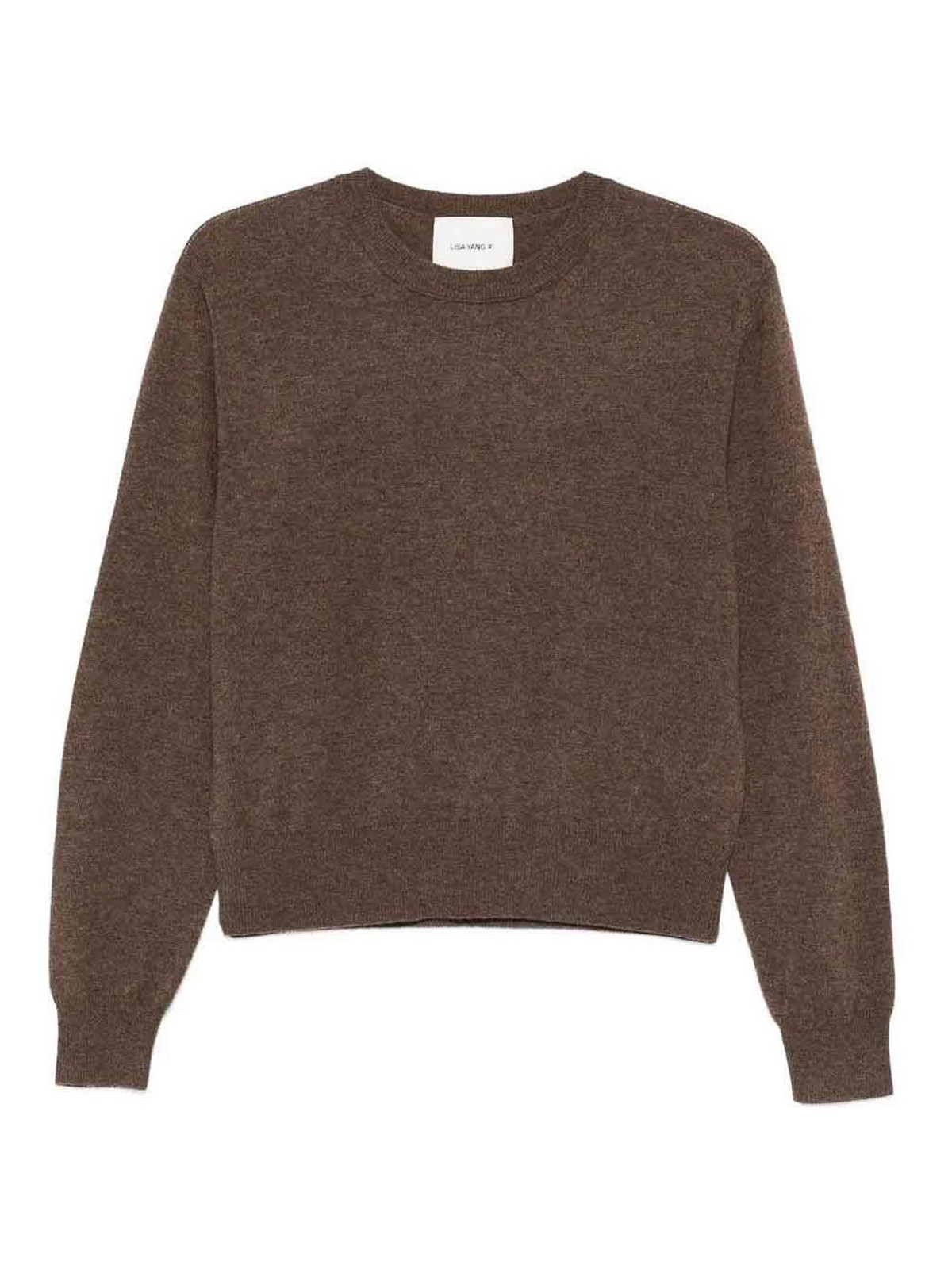 Lisa Yang Pull Col Rond - Beige