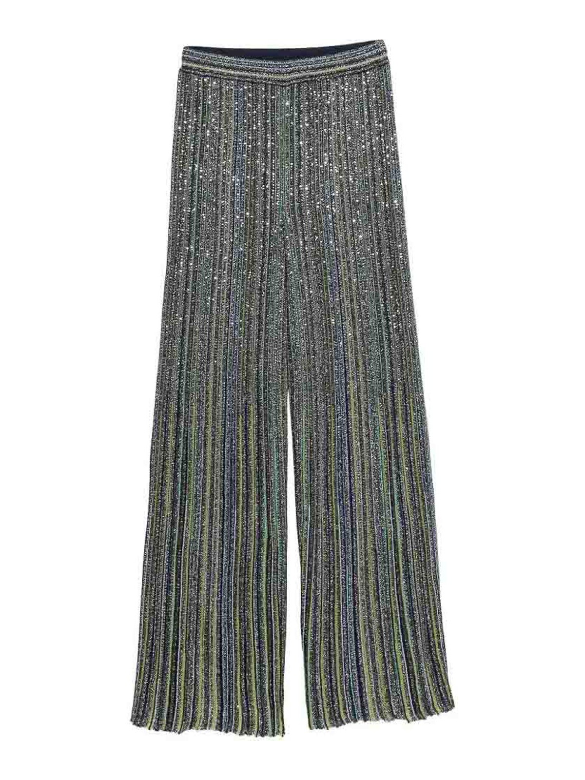 Missoni Pantalons Décontractés - Bleu