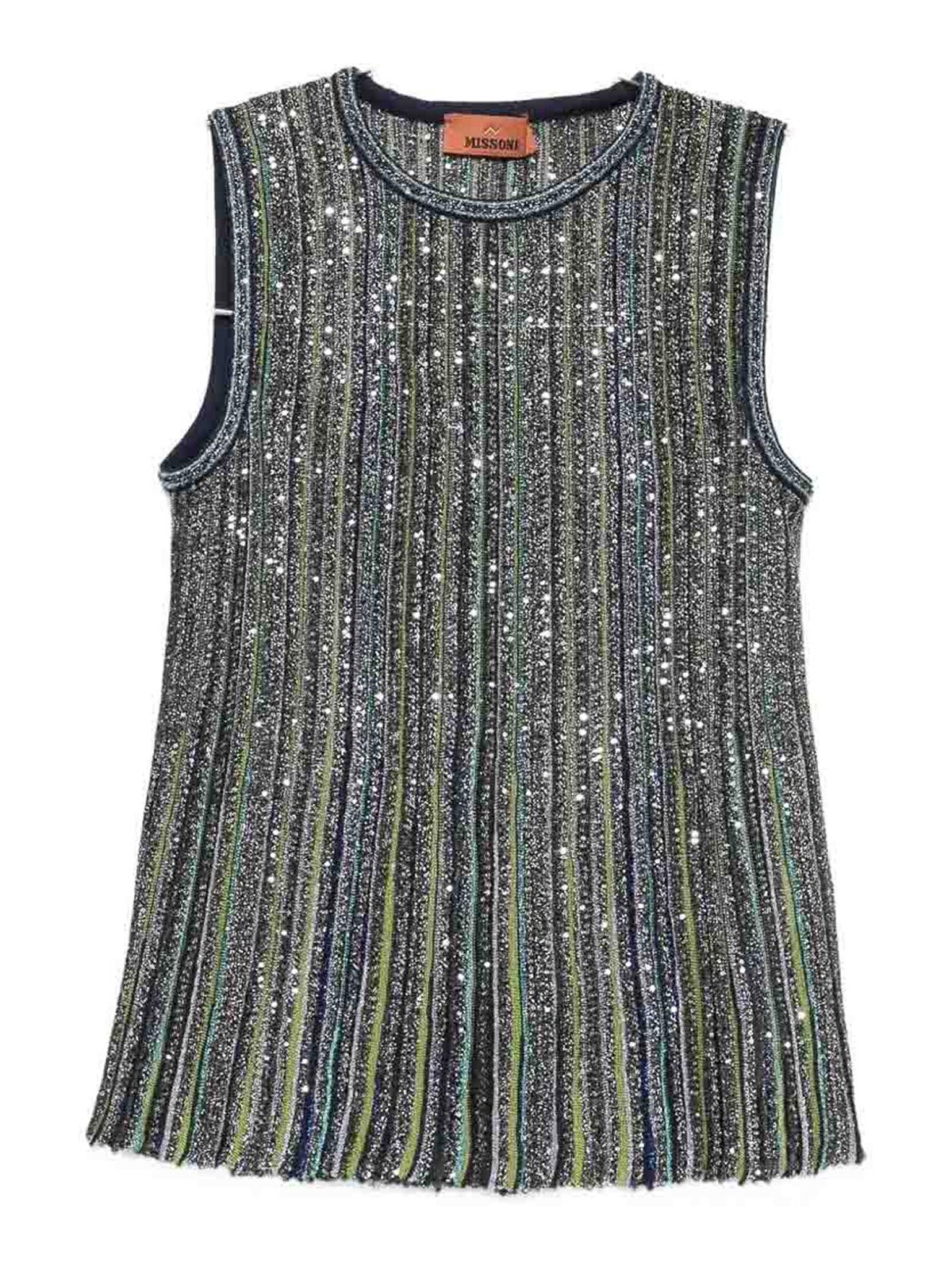 Missoni Top - Bleu