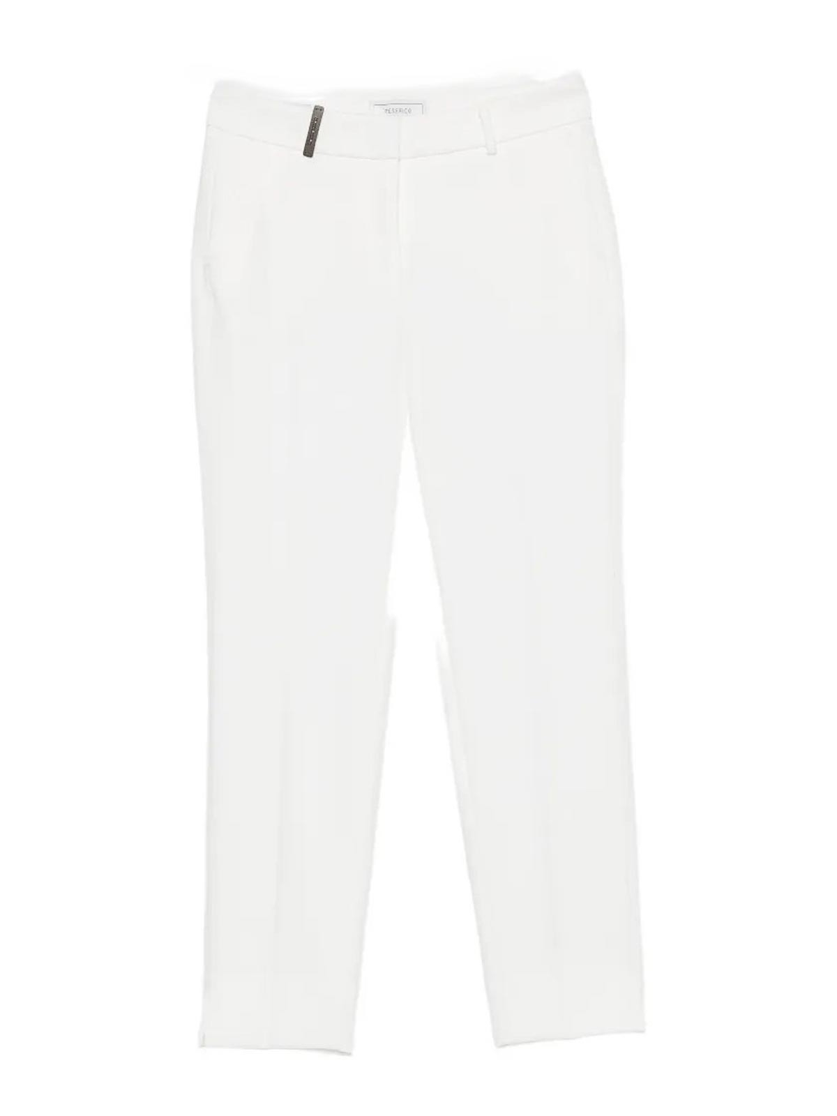 Peserico Pantalon Couturier - Blanc