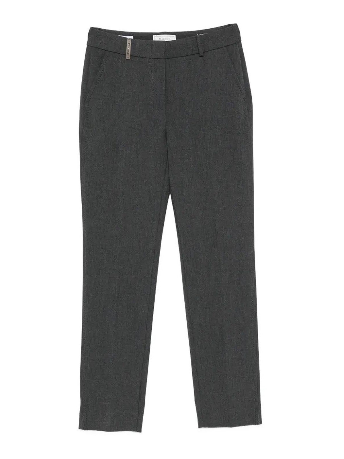 Peserico Pantalon Couturier - Gris