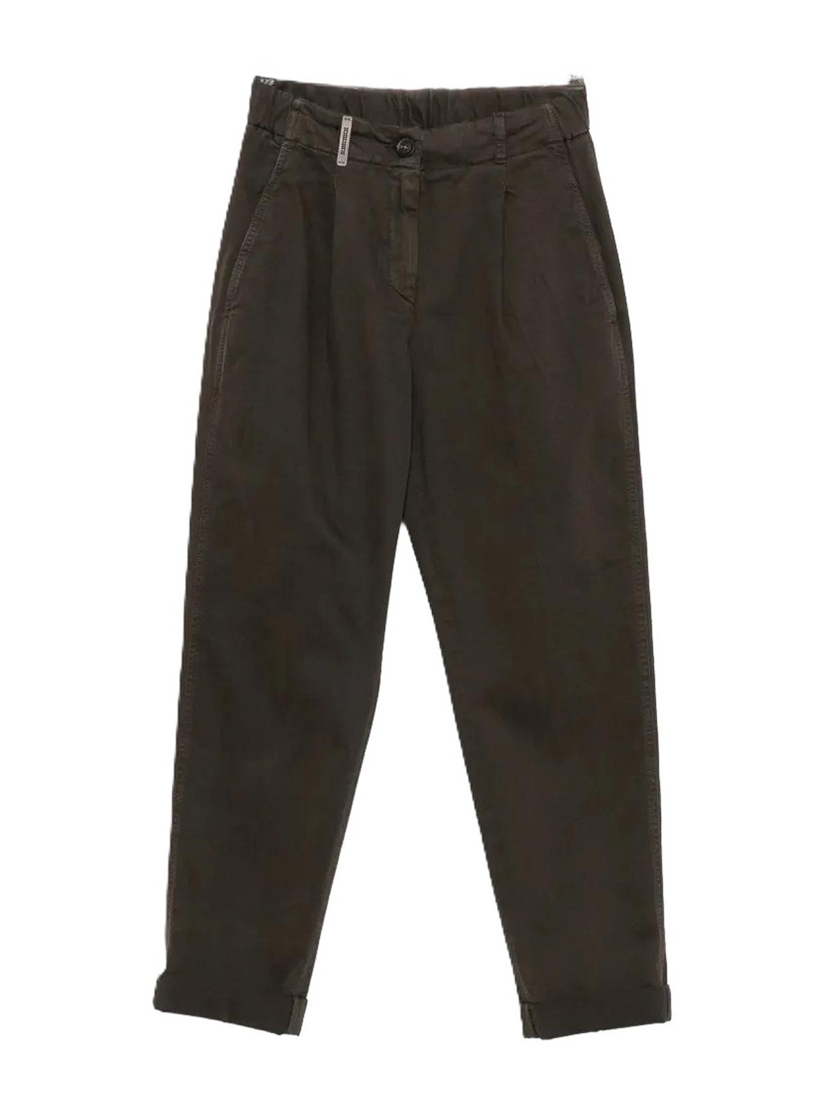 Peserico Pantalons Décontractés - Marron
