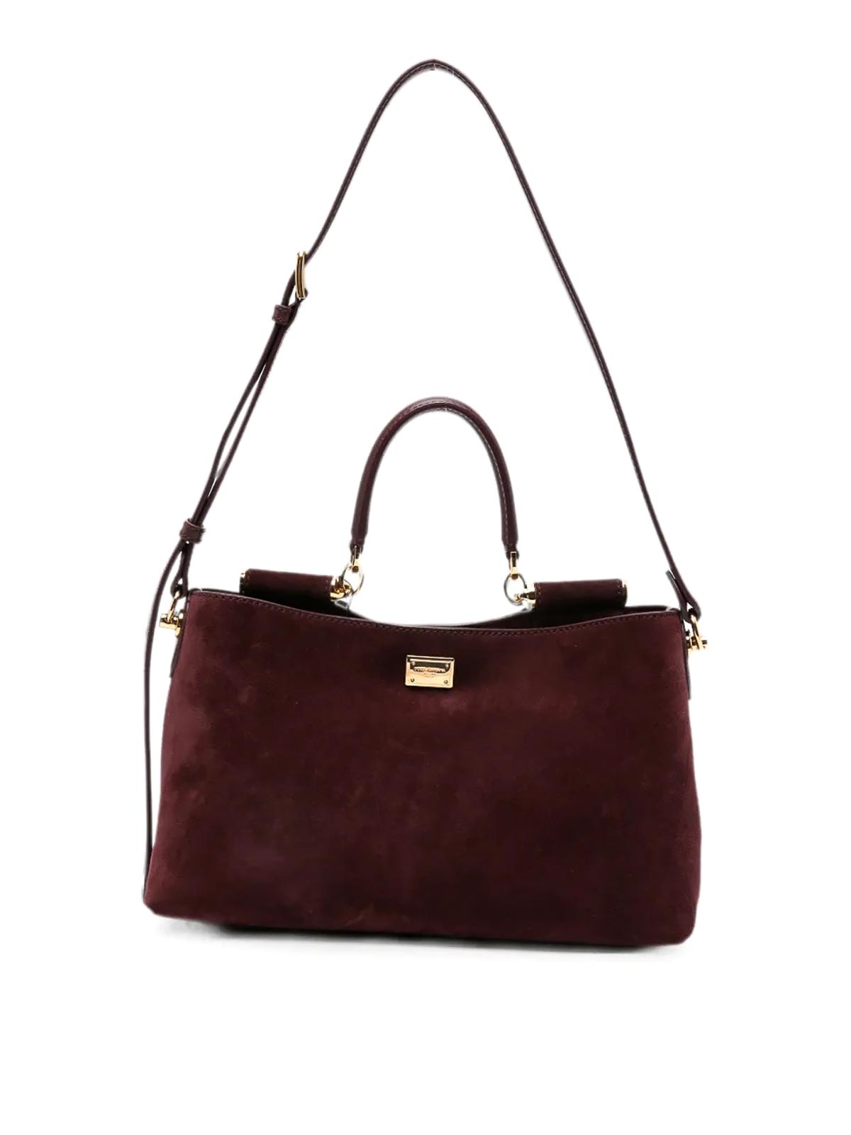 Dolce & Gabbana Sac Bandoulière - Rouge Brun