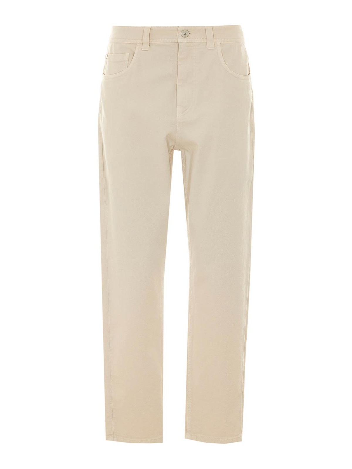 Brunello Cucinelli Jean Droit - Blanc