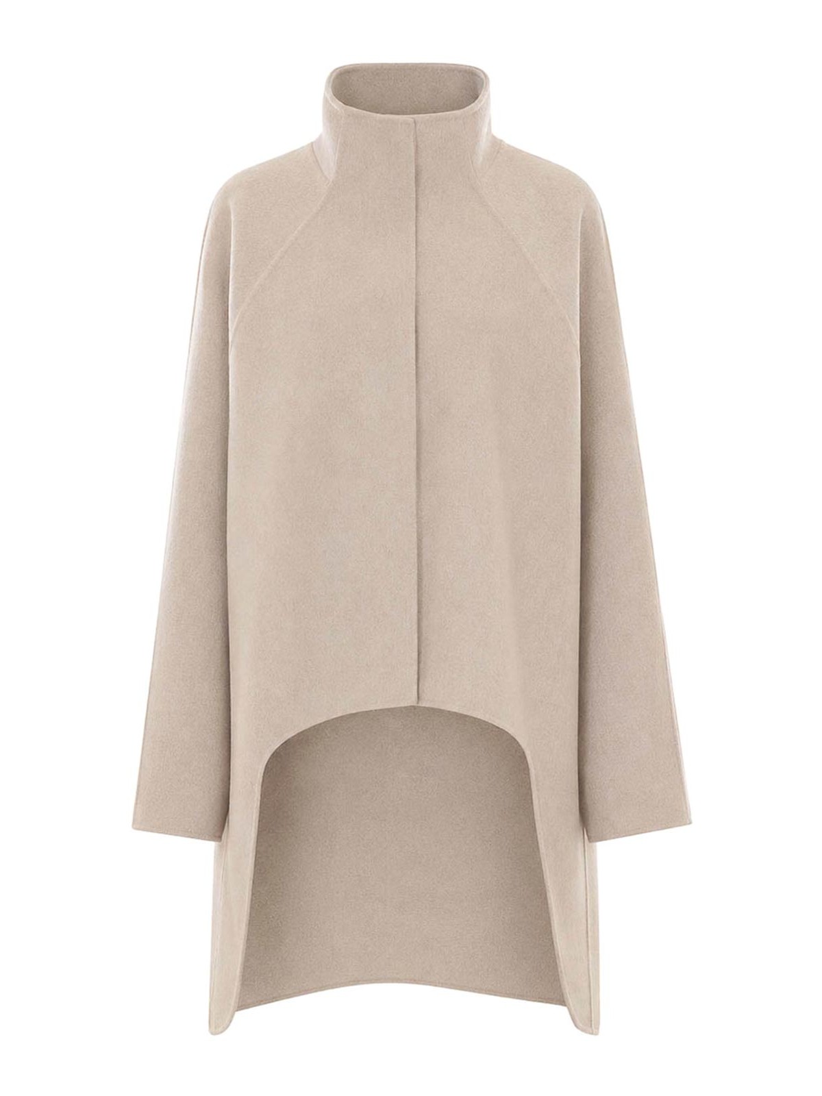 Alaïa Manteau Au Genou - Beige