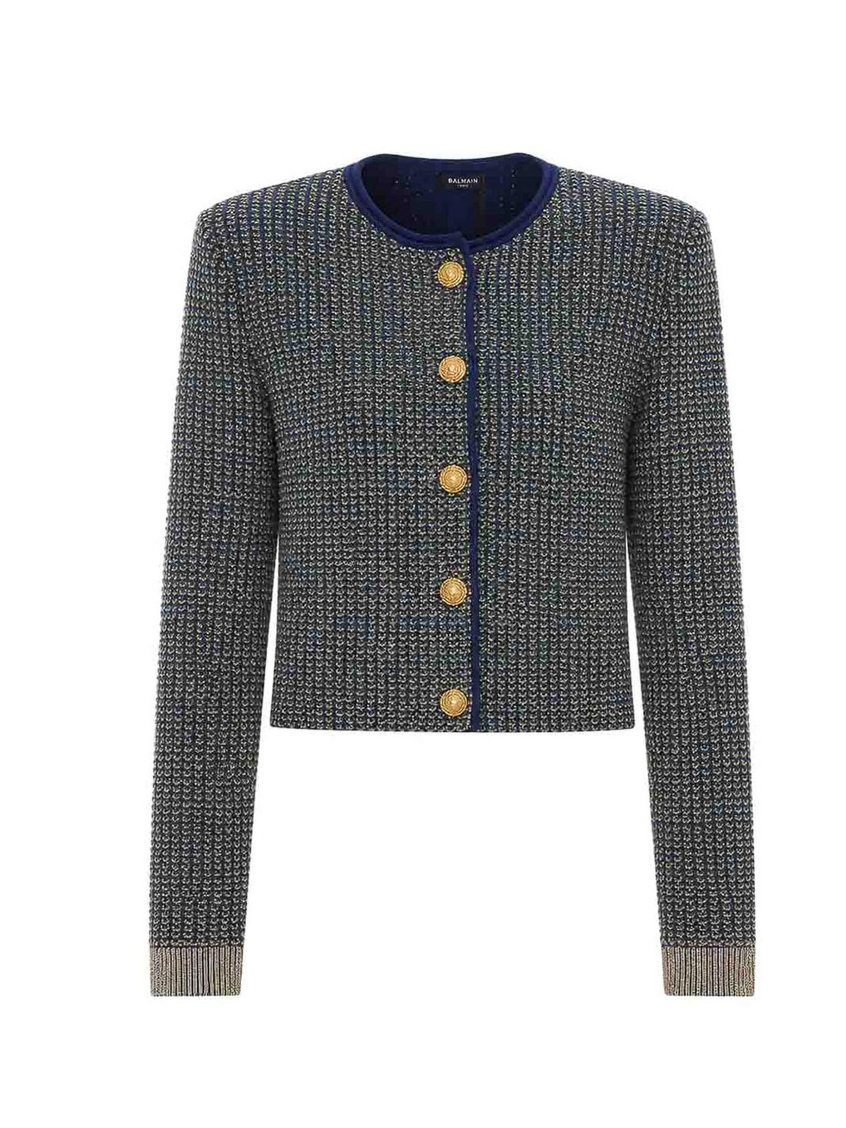 Balmain Cardigan - Bleu