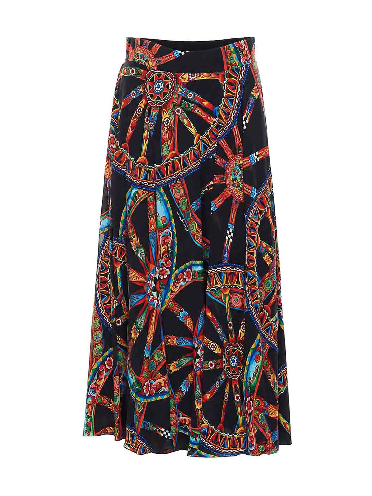 Dolce & Gabbana Jupe Midi - Multicolore