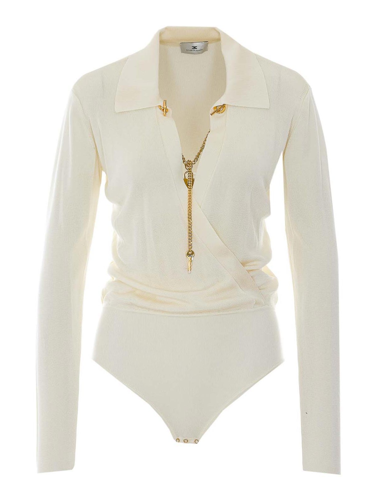 Elisabetta Franchi Top - Blanc