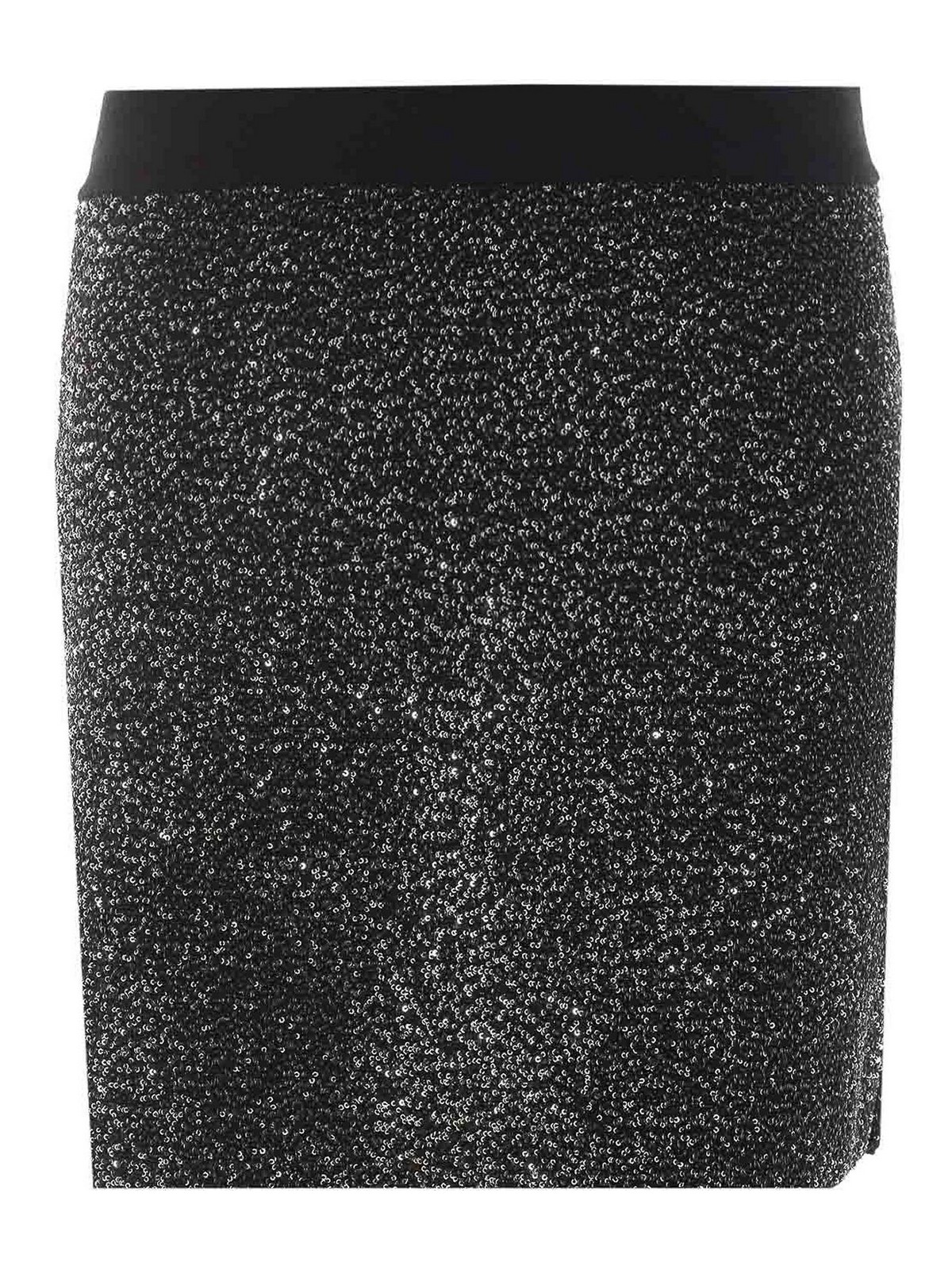 Elisabetta Franchi Mini Jupe - Noir
