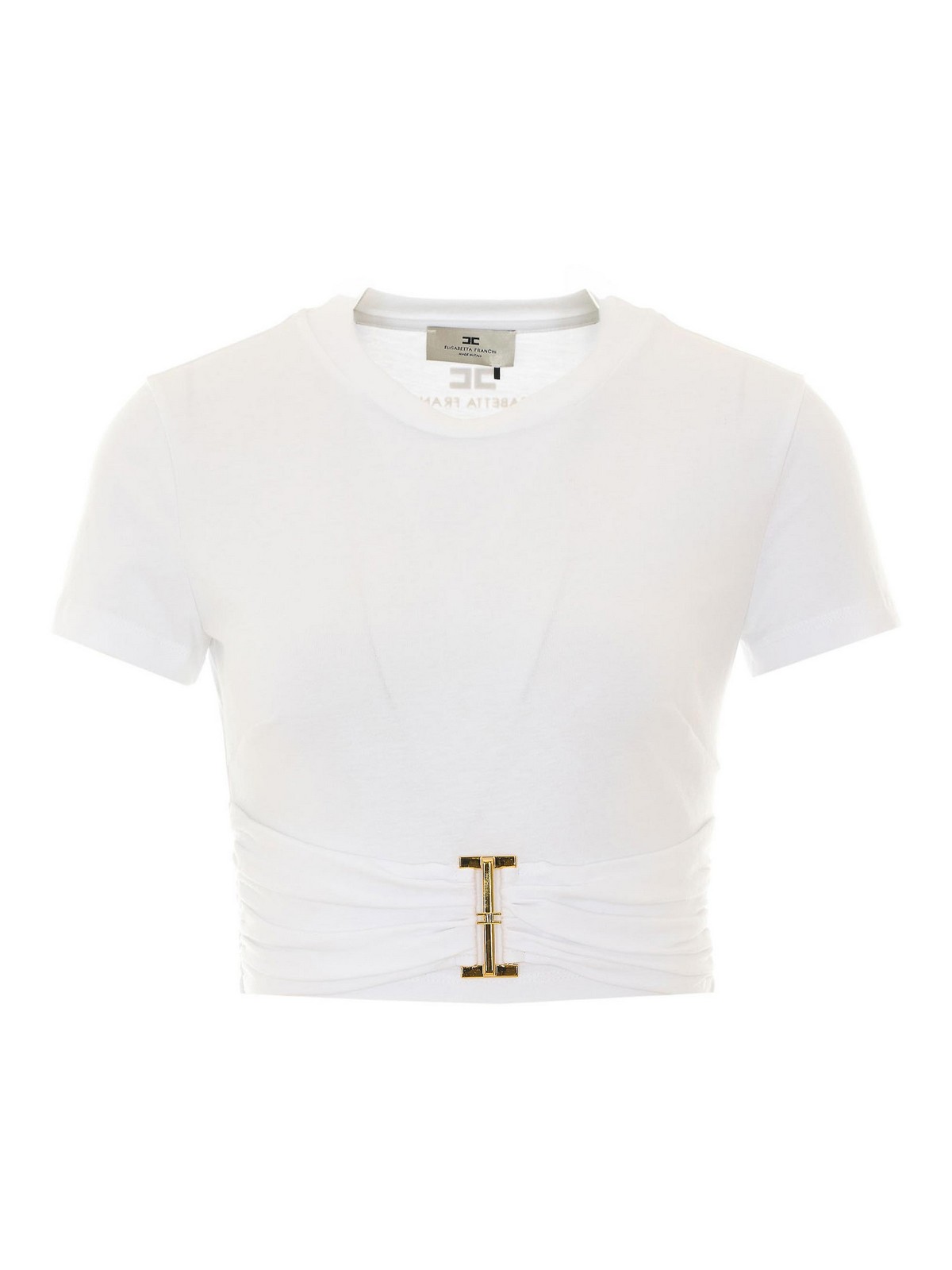 Elisabetta Franchi T-Shirt - Blanc