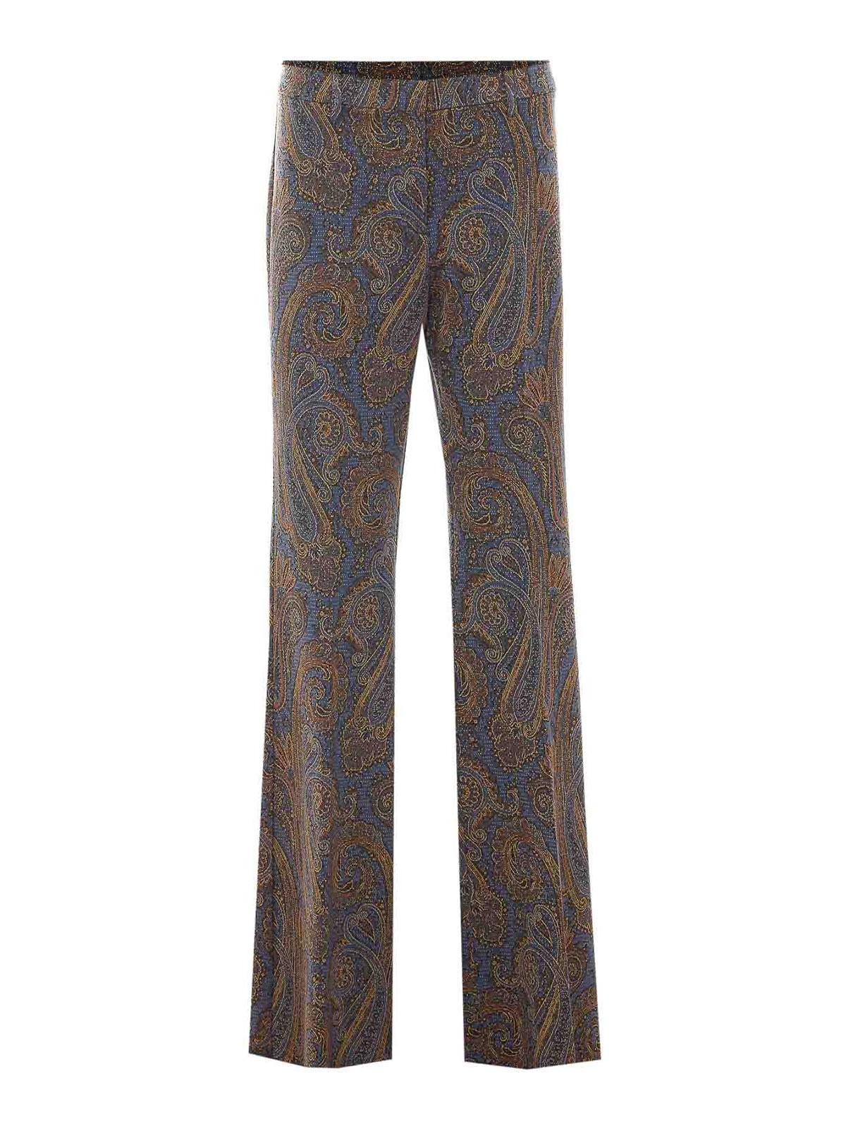 Etro Pantalons Décontractés - Marron
