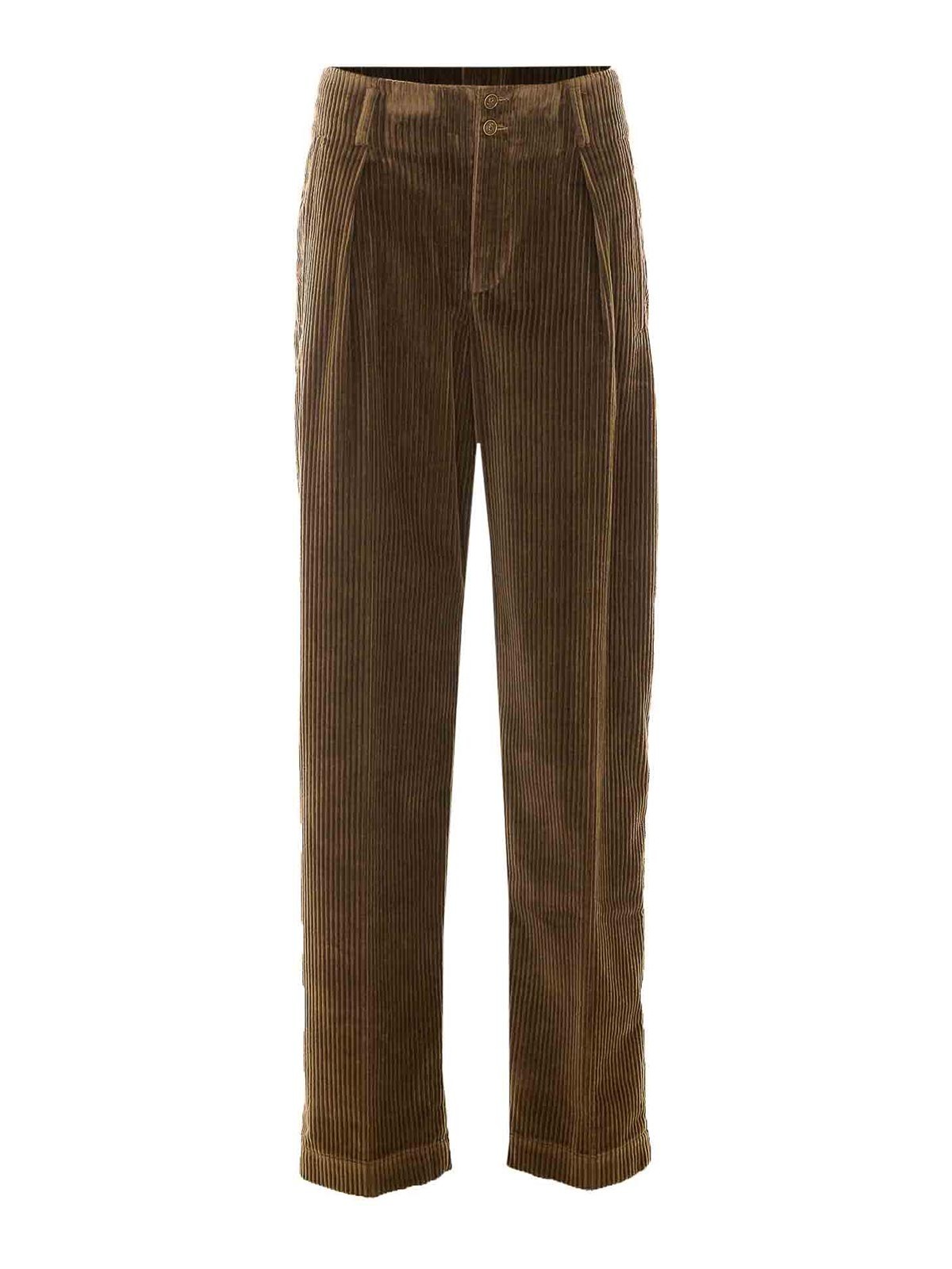 Etro Pantalons Décontractés - Marron