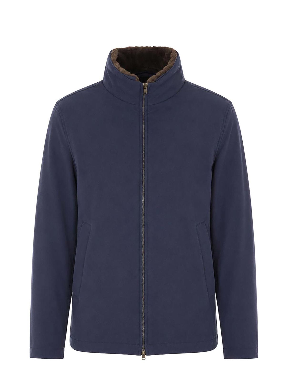 Herno Pull Col Roulé - Bleu