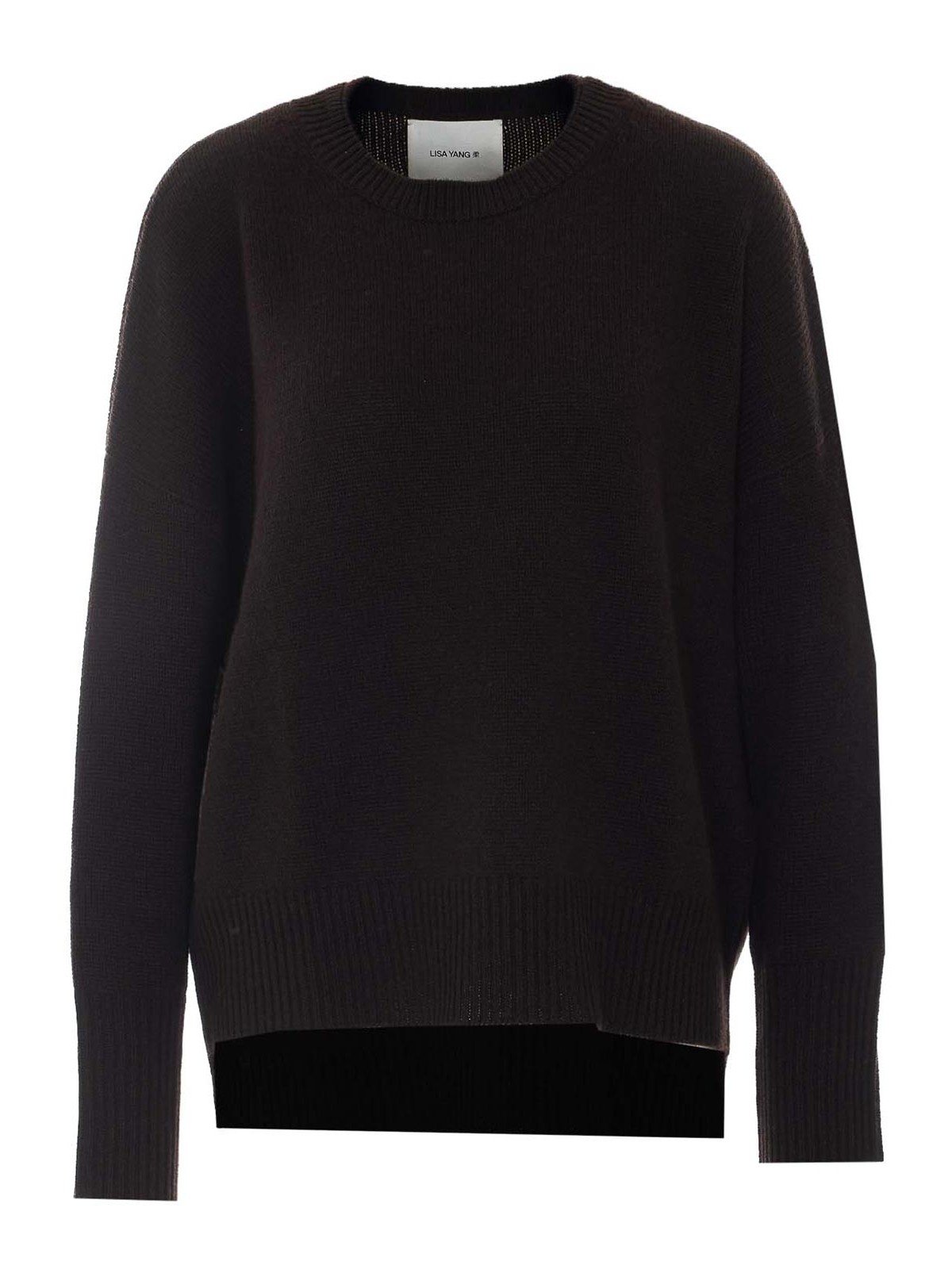 Lisa Yang Pull Col Rond - Noir