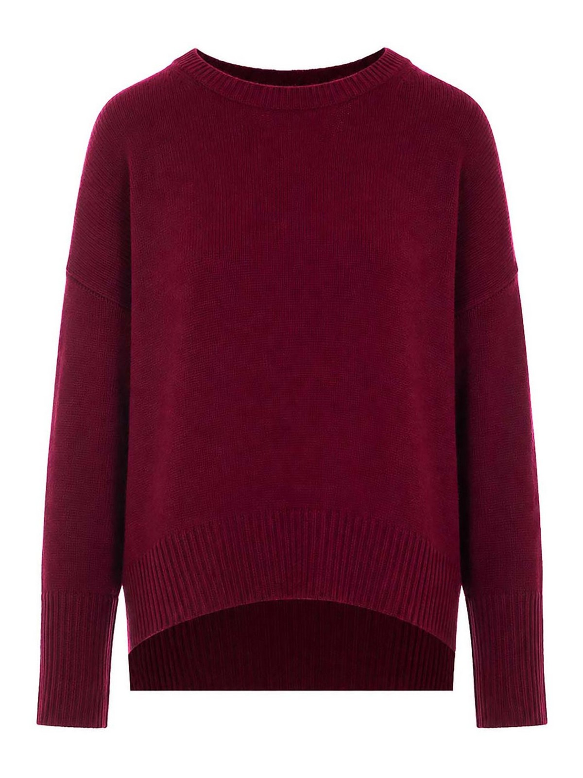 Lisa Yang Pull Col Rond - Rouge
