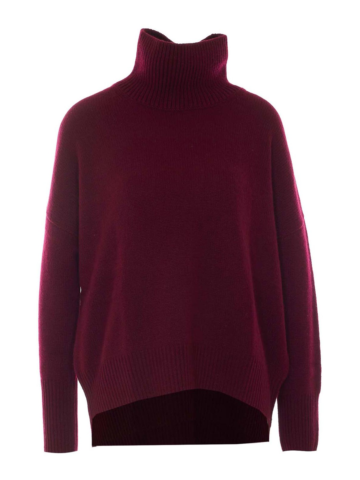 Lisa Yang Pull Col Rond - Rouge
