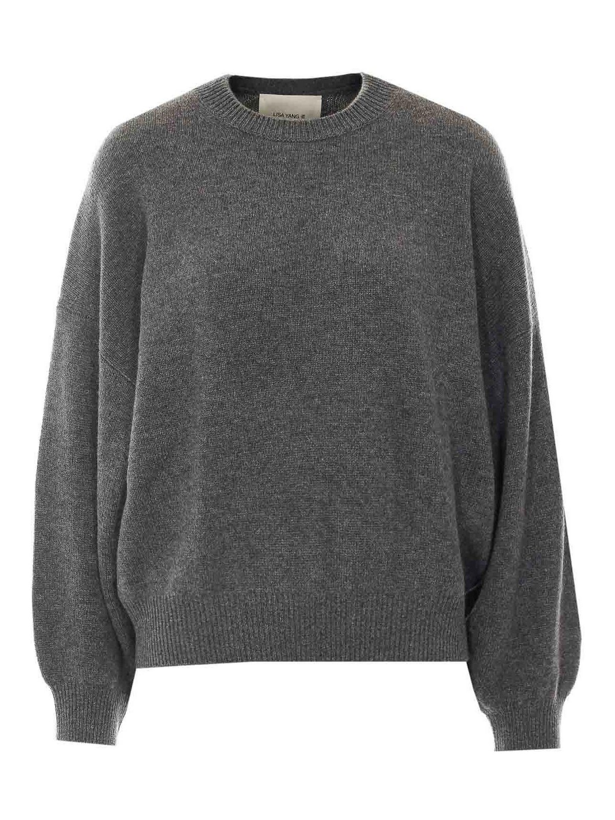 Lisa Yang Pull Col Rond - Gris