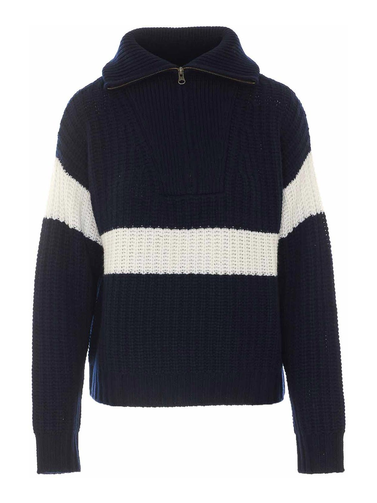 Lisa Yang Pull Col Rond - Bleu