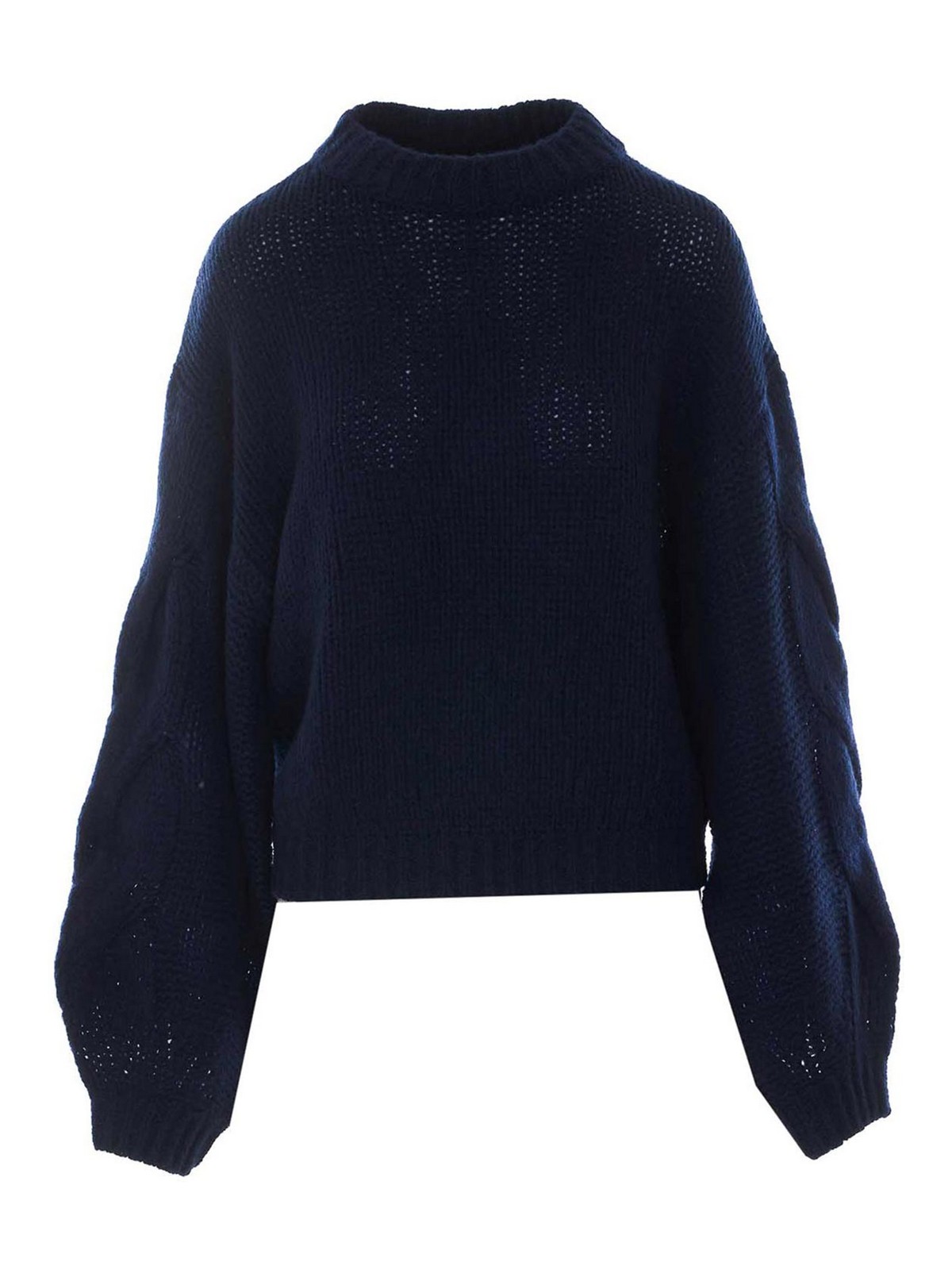 Lisa Yang Pull Col Rond - Bleu