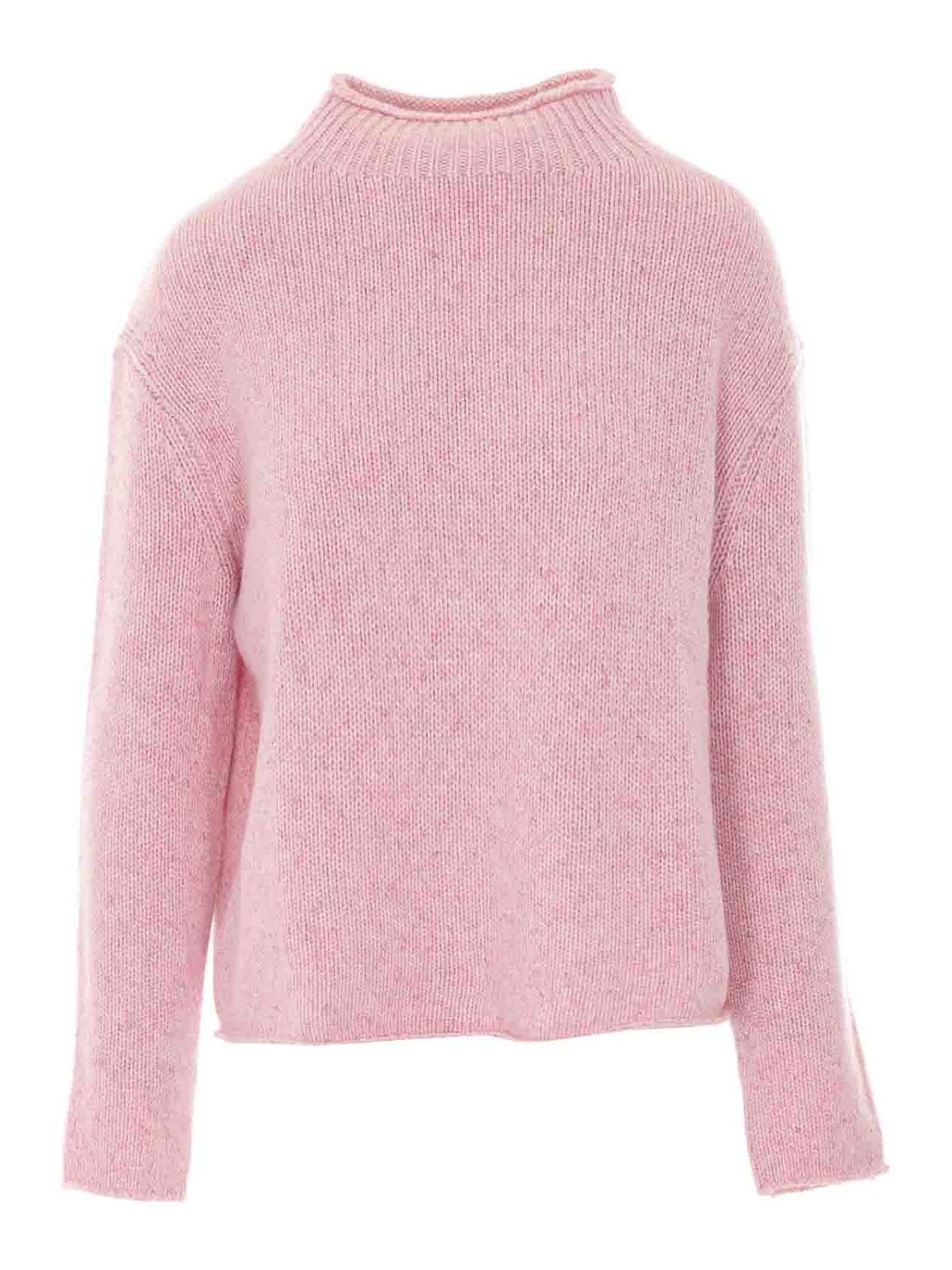 Lisa Yang Pull Col Rond - Rose