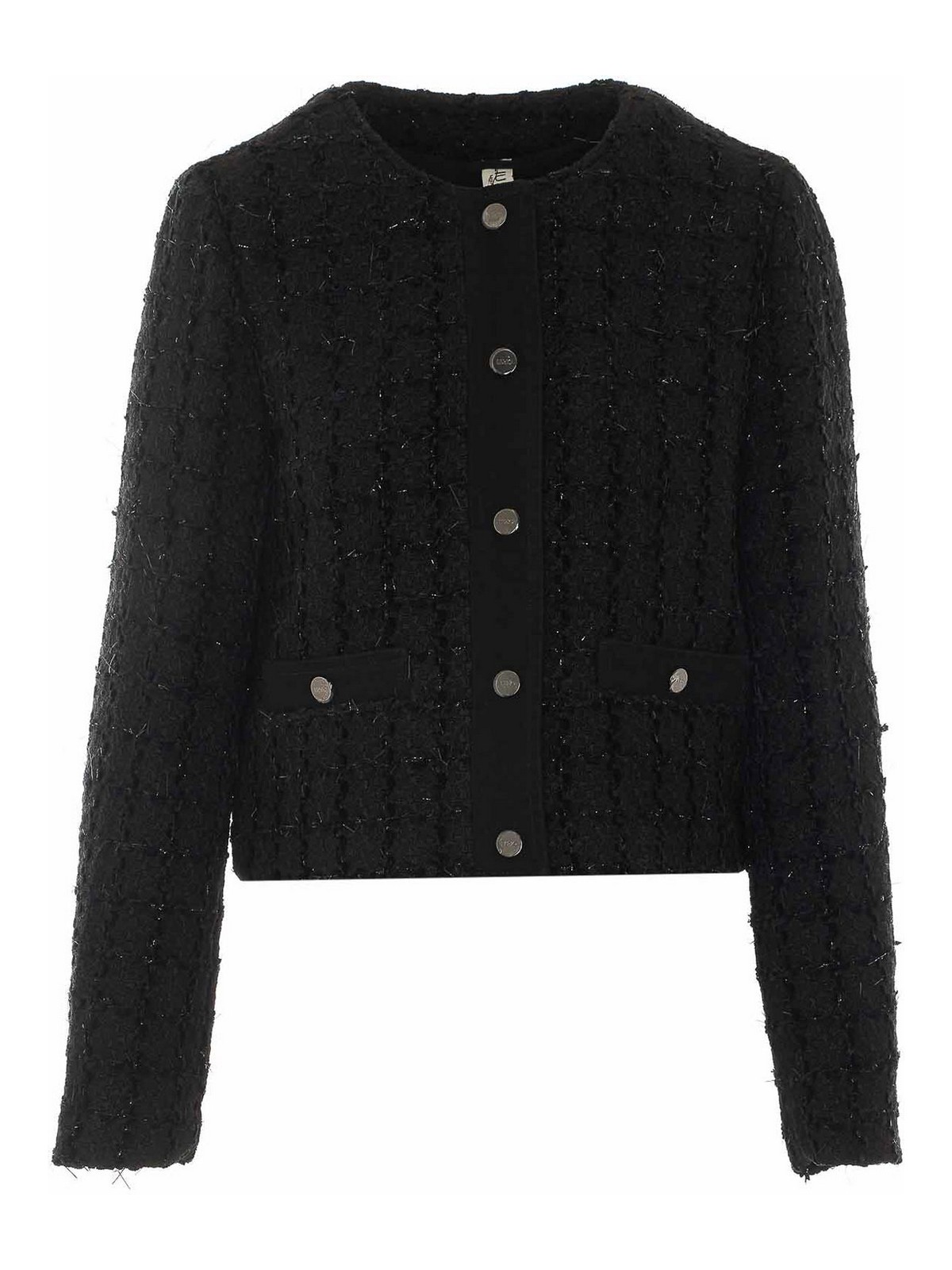 Liu Jo Pull Col Rond - Noir