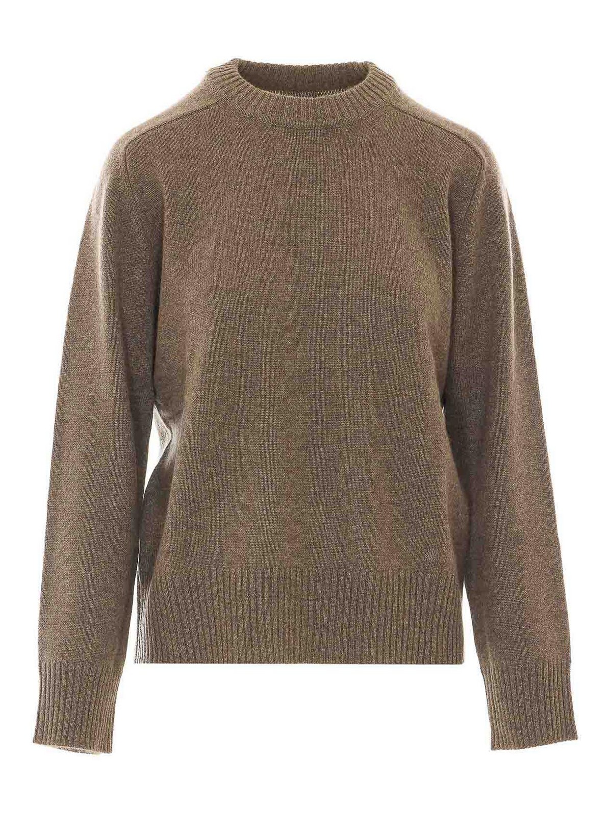 Loulou Studio Pull Col Rond - Beige