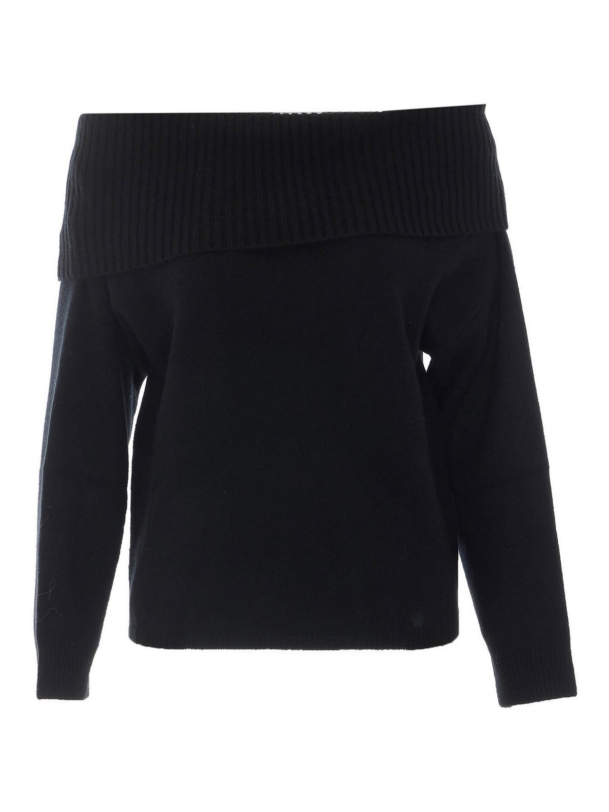 Loulou Studio Pull Col Rond - Noir