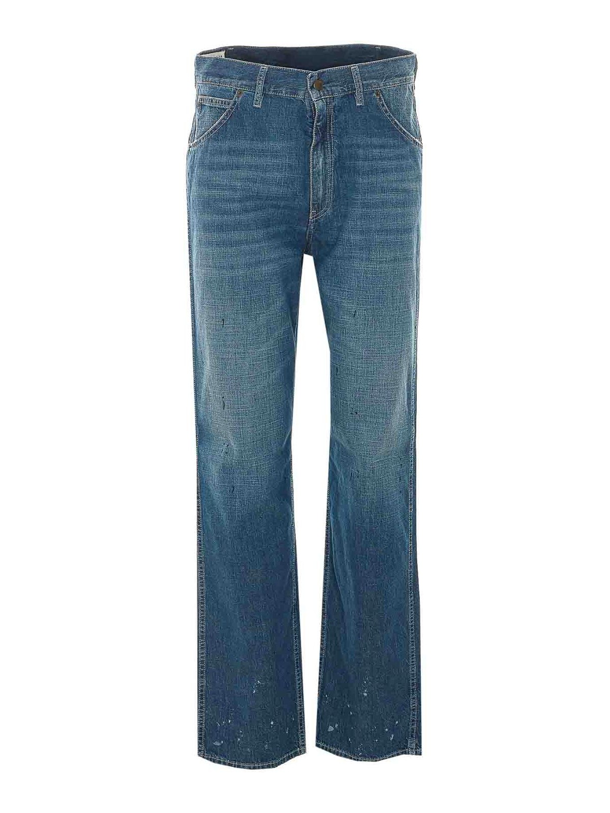 Maison Margiela Jean Droit - Bleu