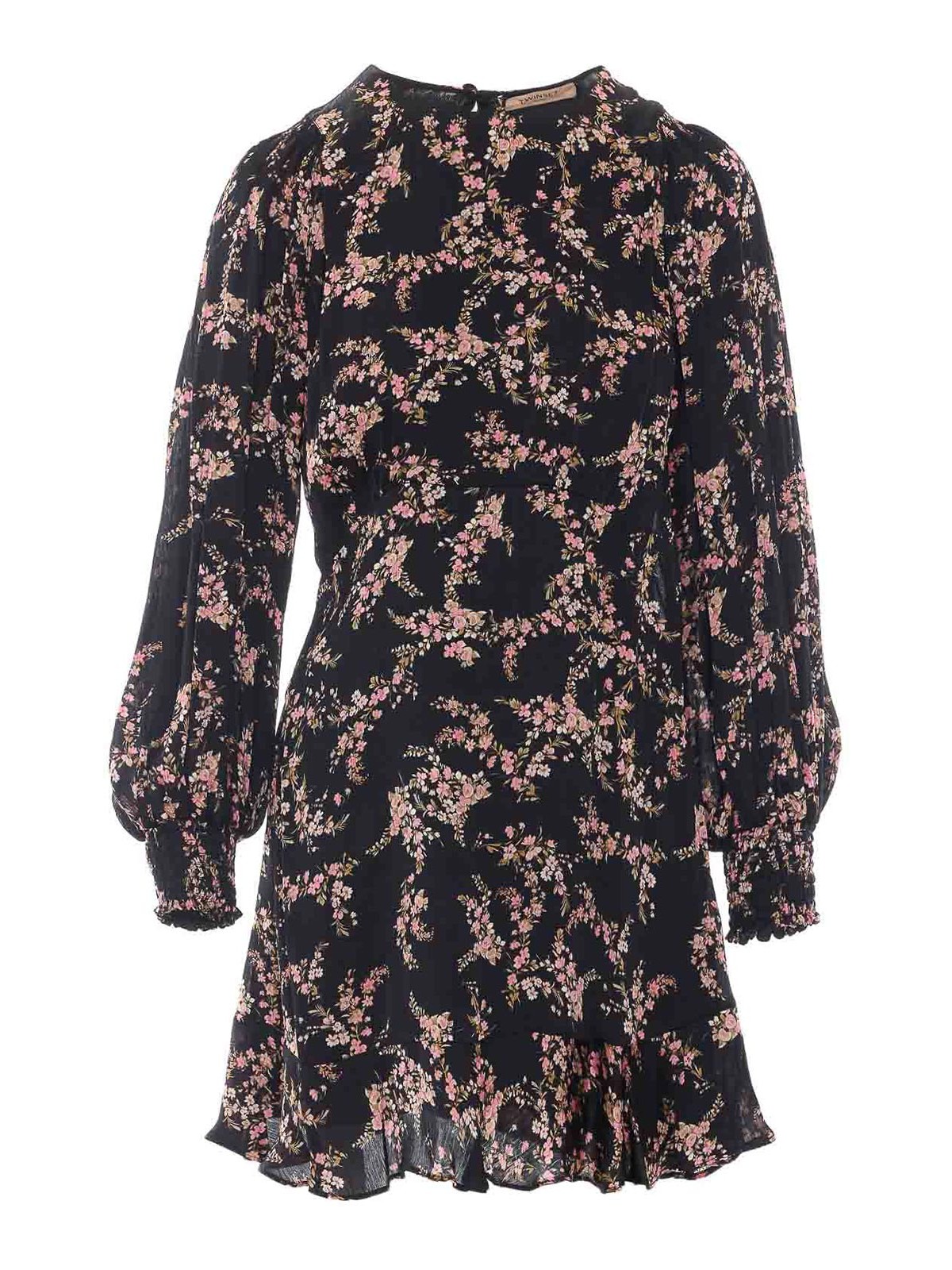 Twinset Robe Au Genou - Noir