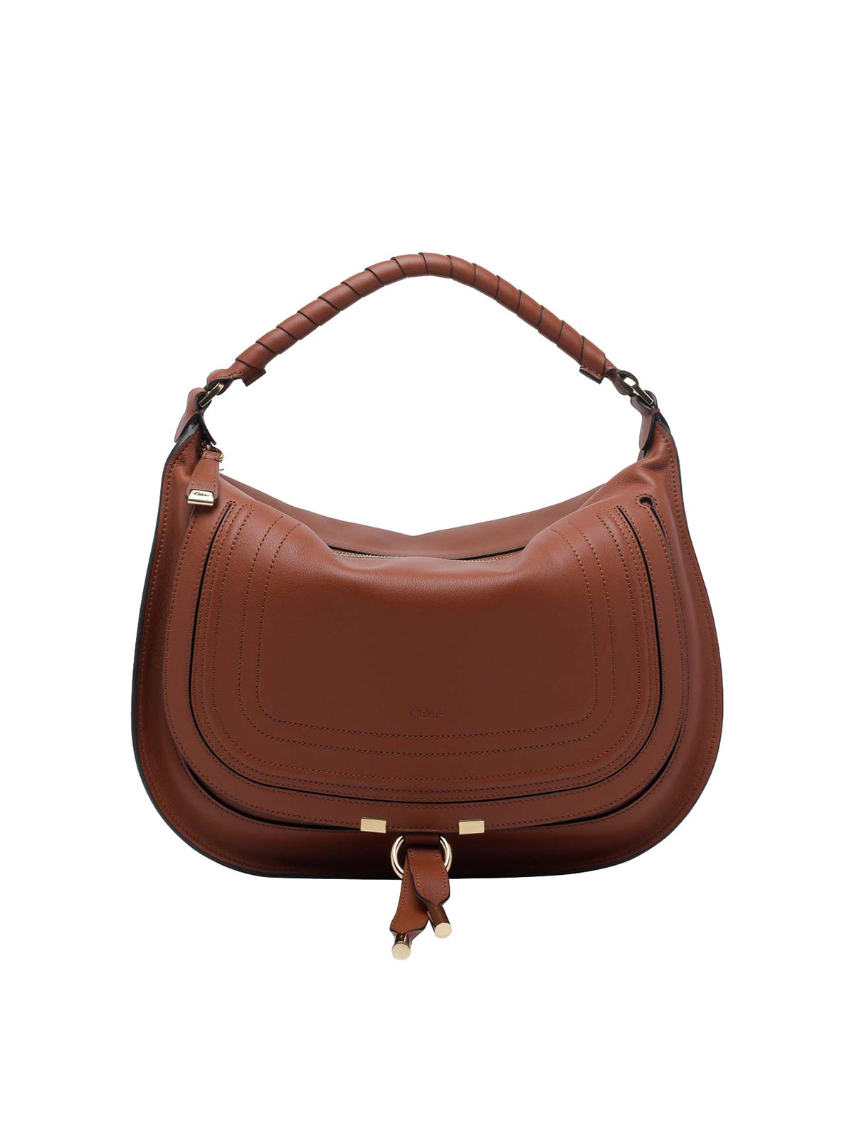 Chloe' Sac Porté Épaule - Marron