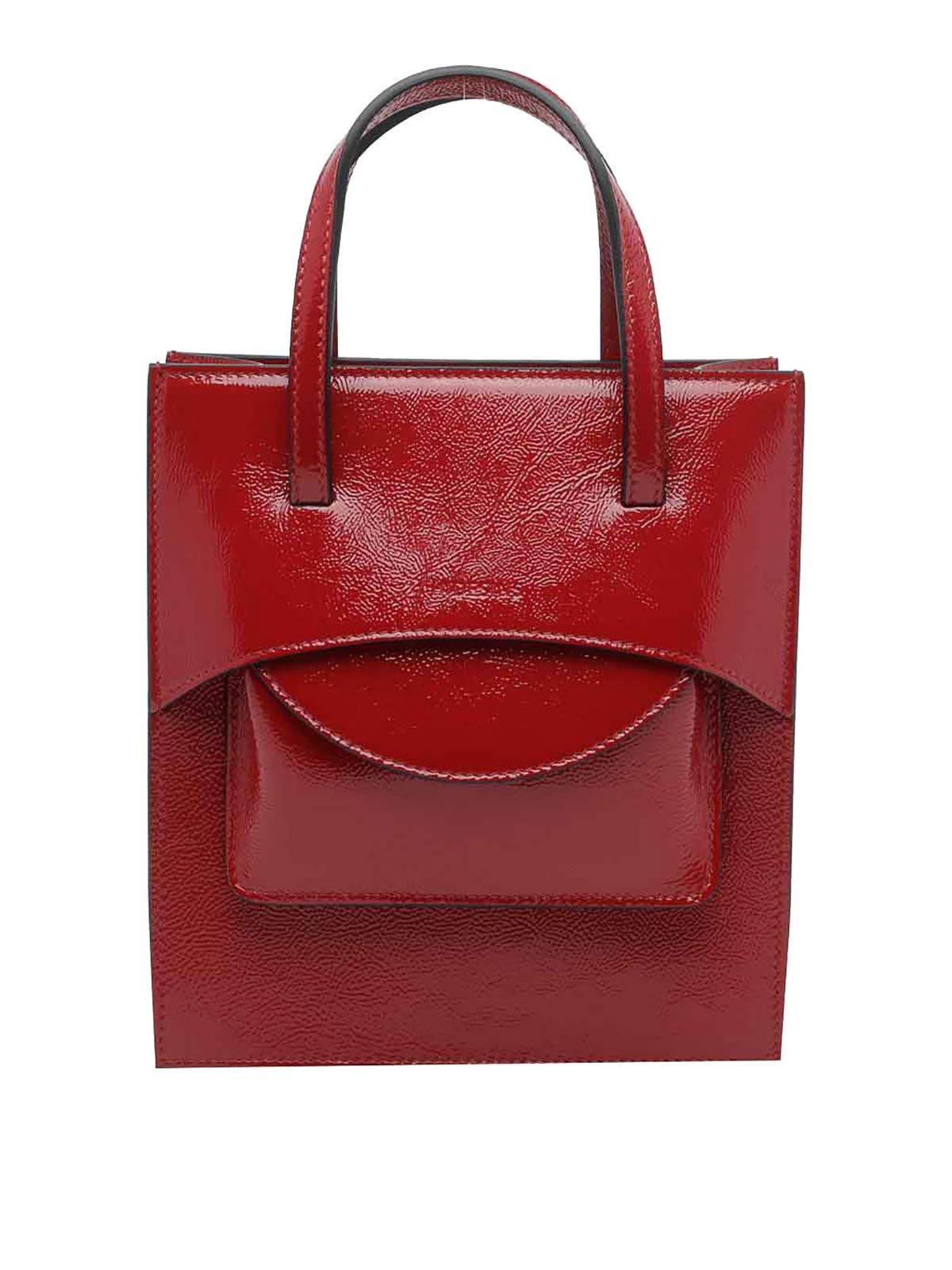Hidesins Sac Cabas - Rouge