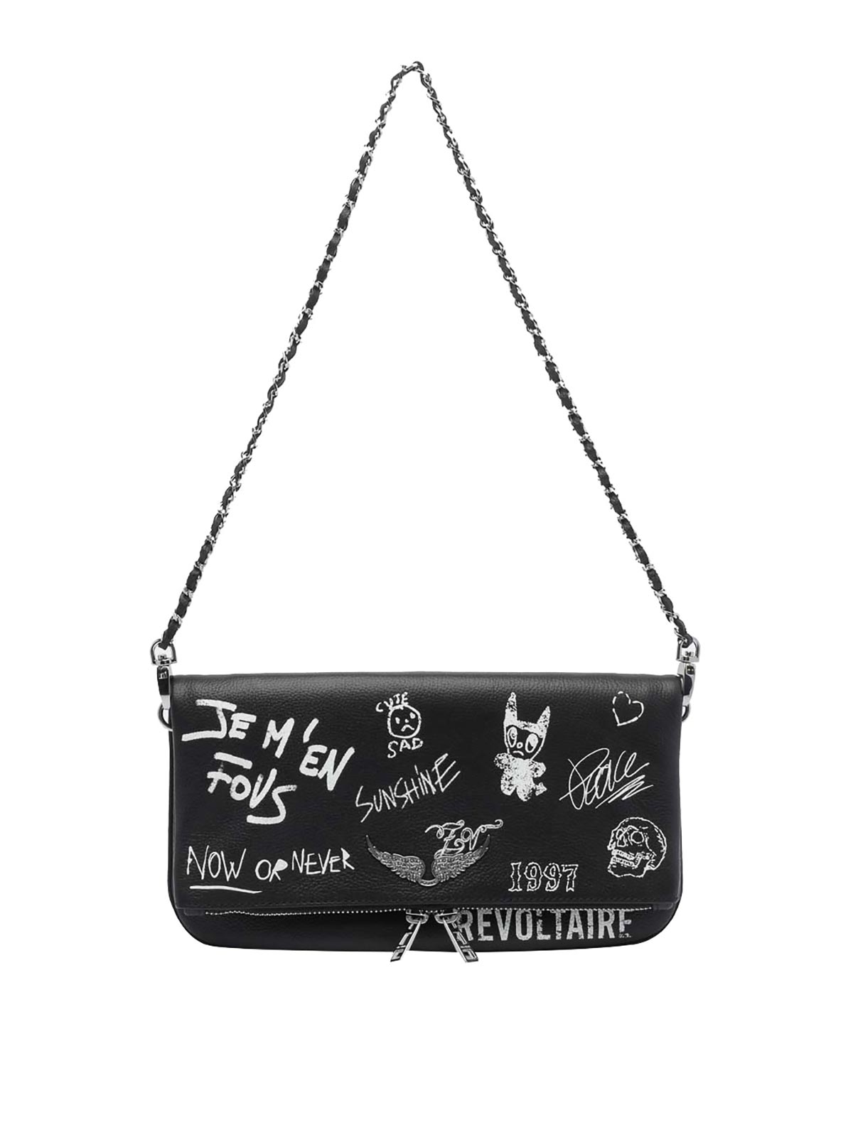 Zadig & Voltaire Sac Bandoulière - Noir