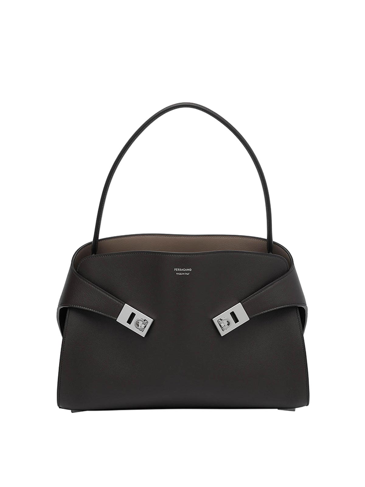 Salvatore Ferragamo Sac Porté Épaule - Marron