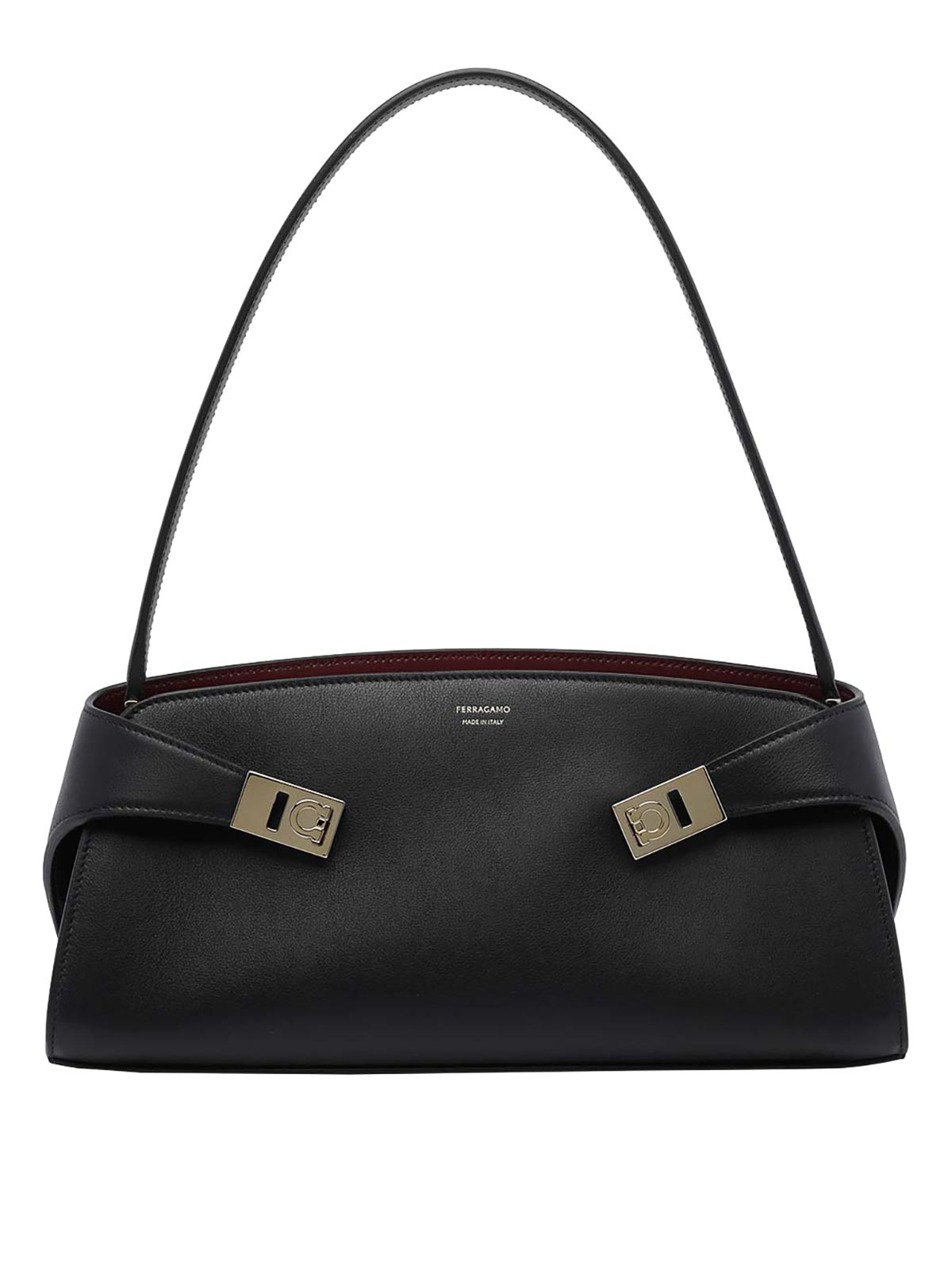 Salvatore Ferragamo Sac Porté Épaule - Noir