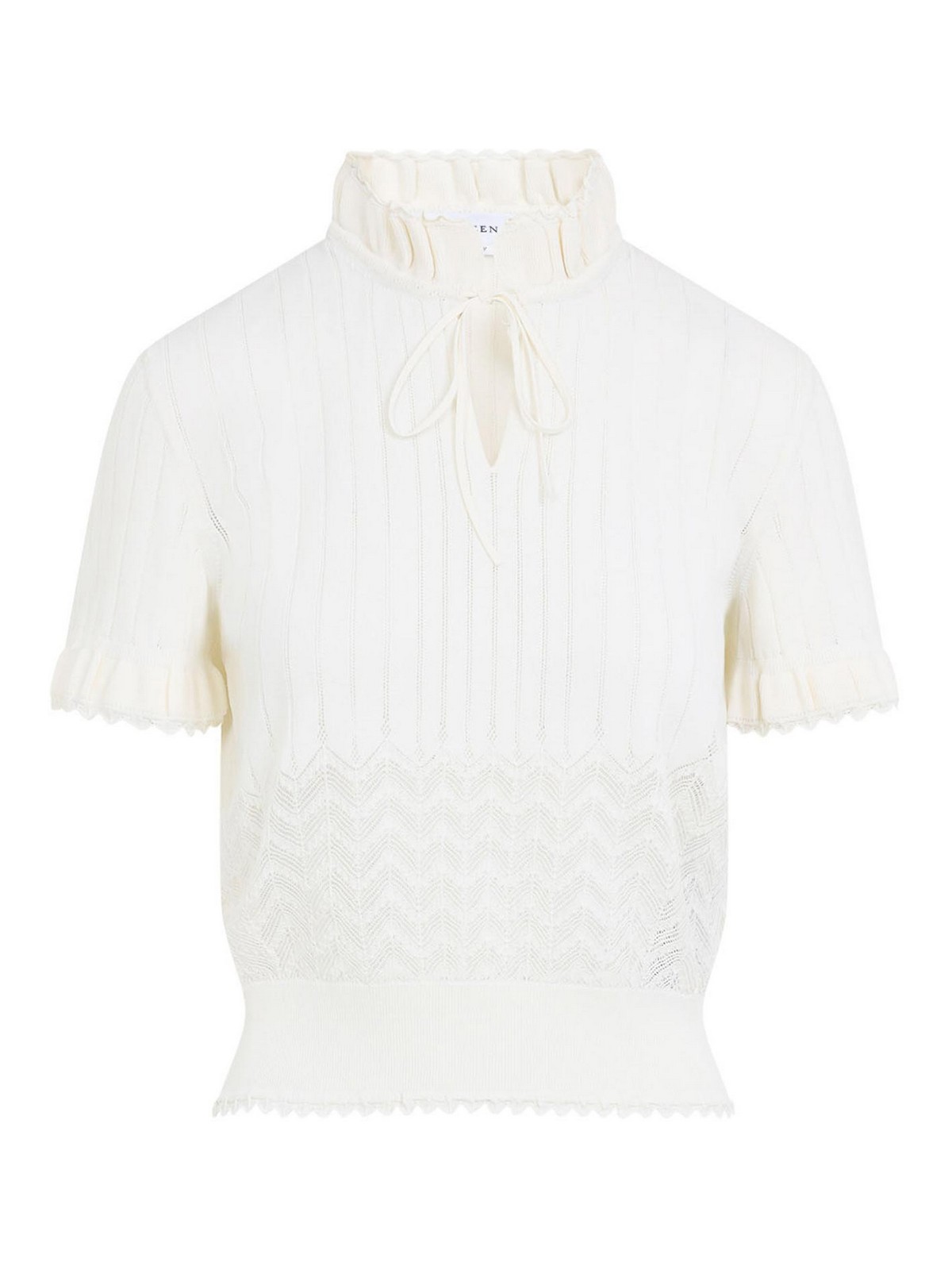 Alexander Mcqueen Top - Blanc