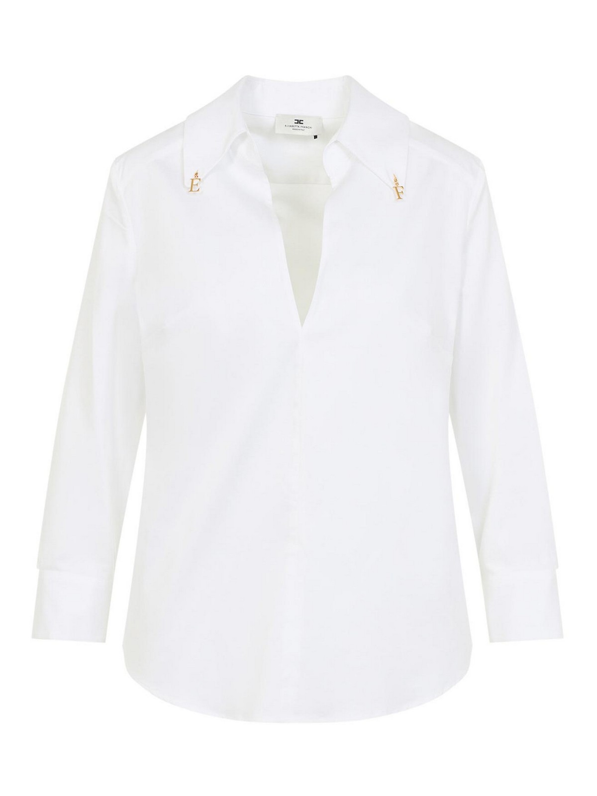 Elisabetta Franchi Chemise - Blanc