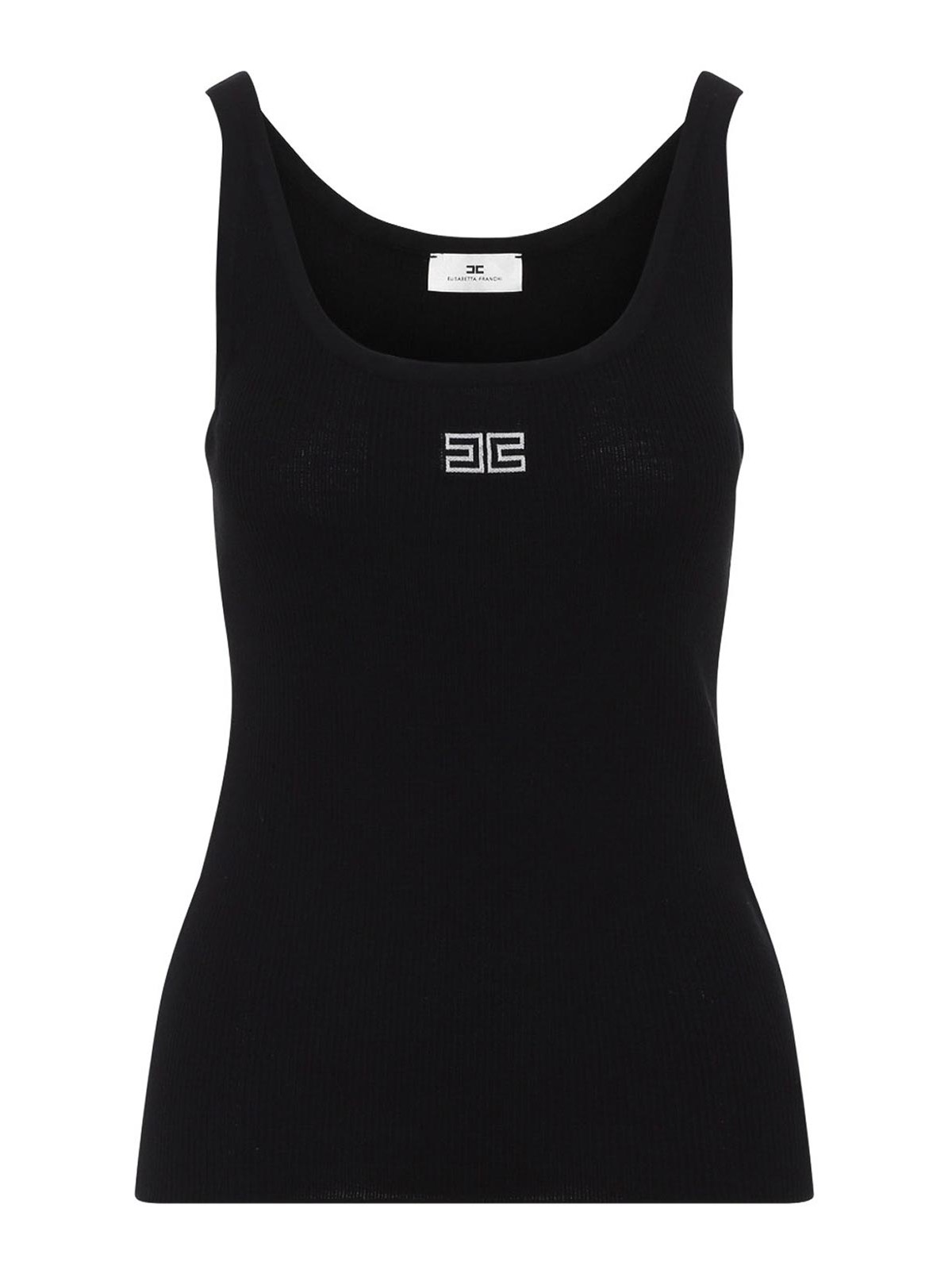 Elisabetta Franchi Top - Noir
