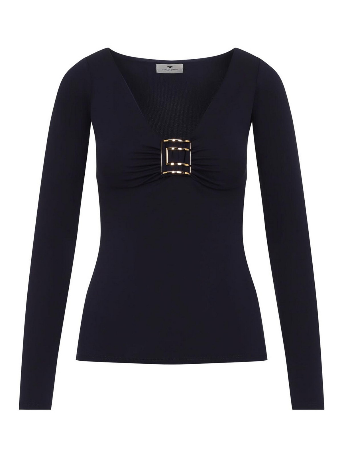 Elisabetta Franchi Top - Bleu